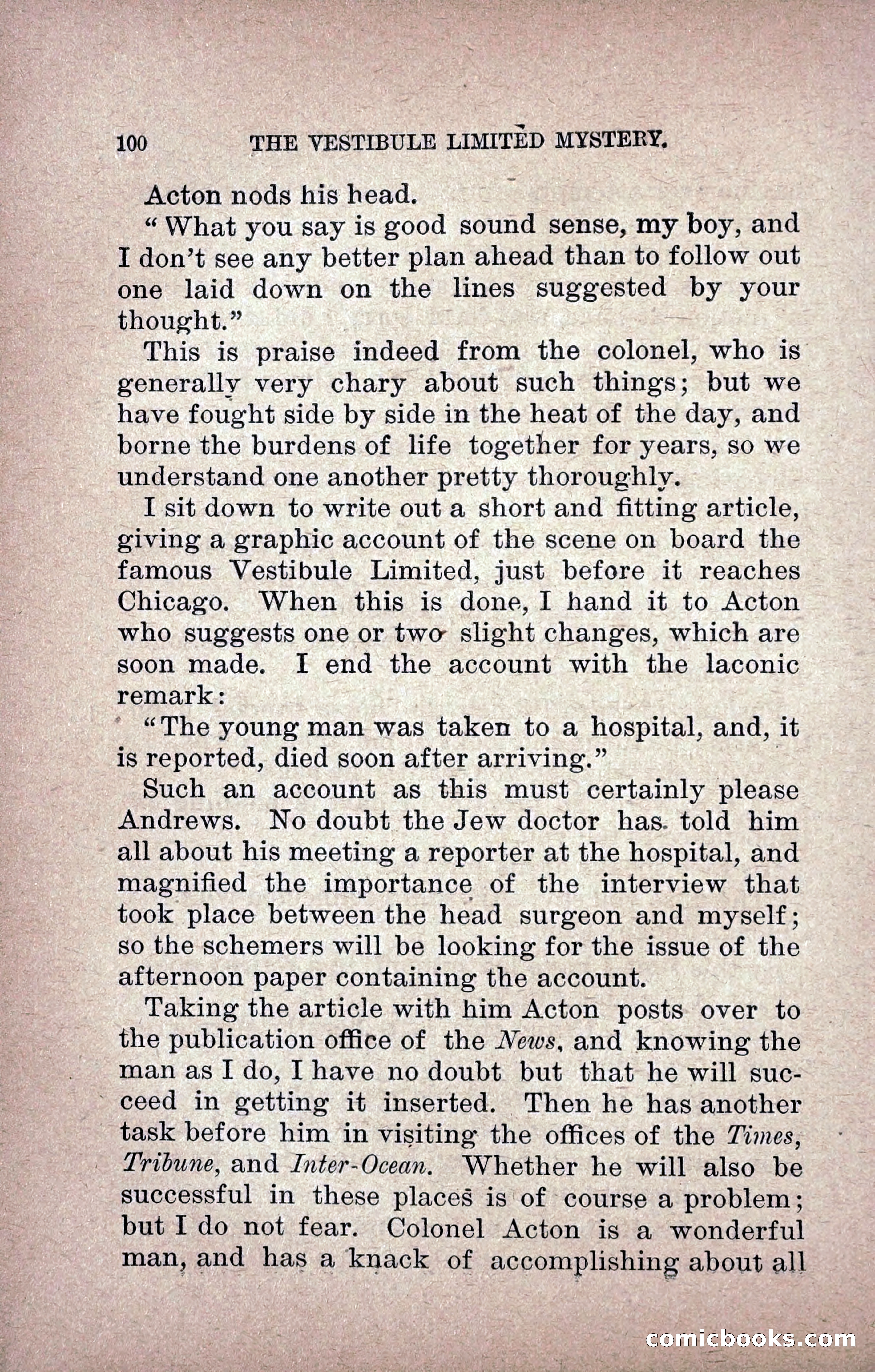 The Vestibule Limited Mystery — page 109 of 219