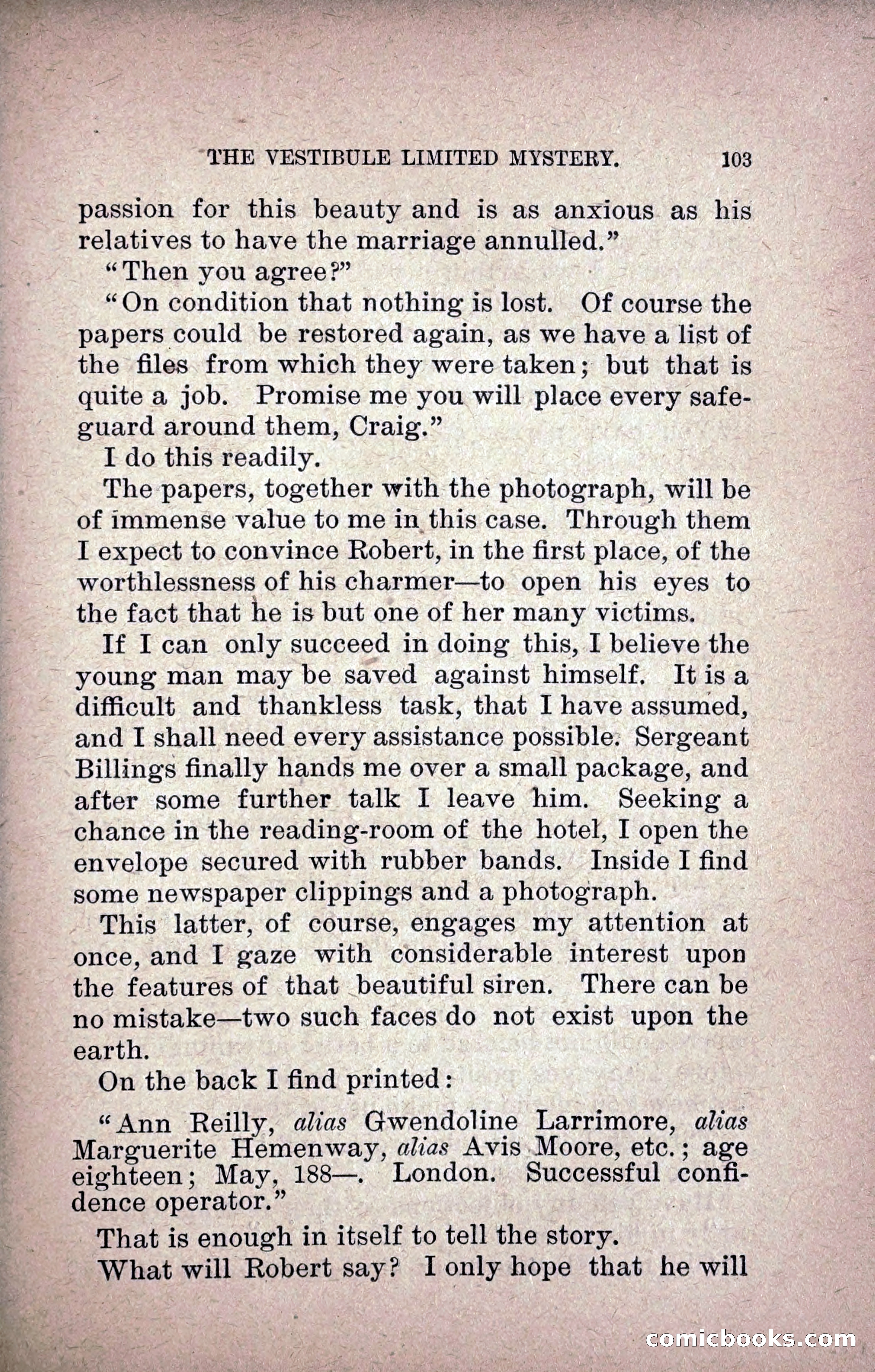 The Vestibule Limited Mystery — page 112 of 219