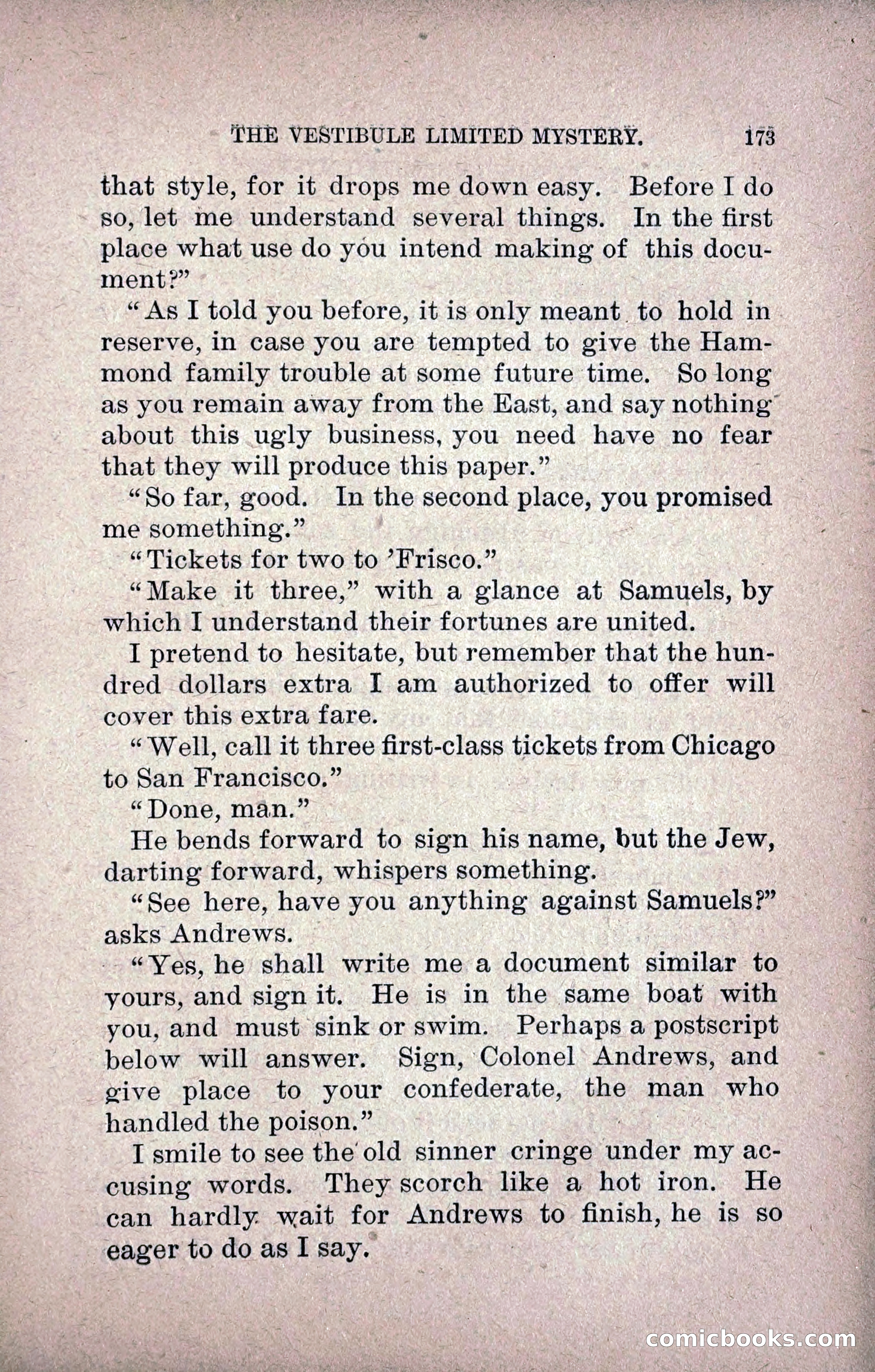 The Vestibule Limited Mystery — page 182 of 219