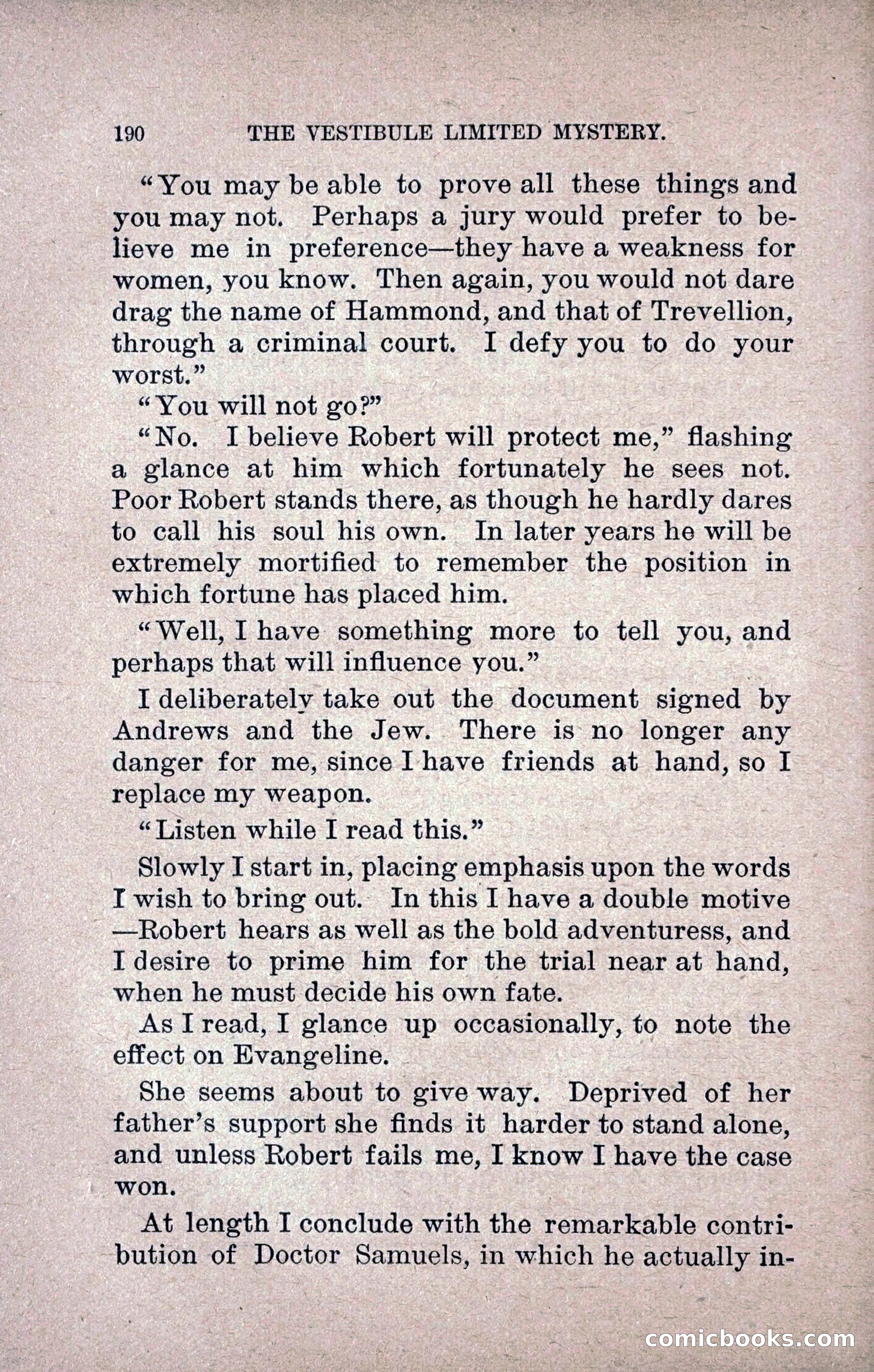The Vestibule Limited Mystery — page 199 of 219