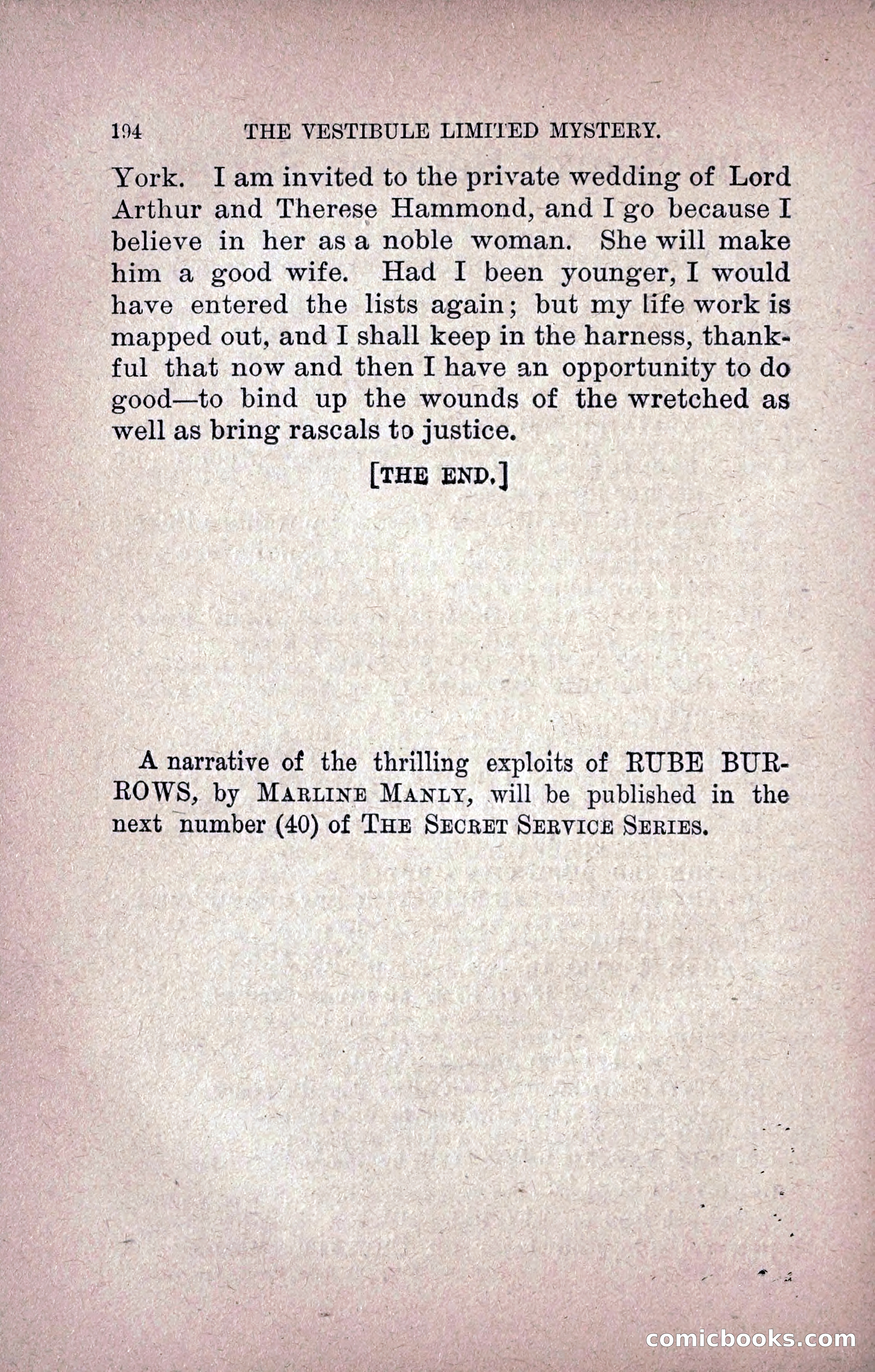 The Vestibule Limited Mystery — page 203 of 219