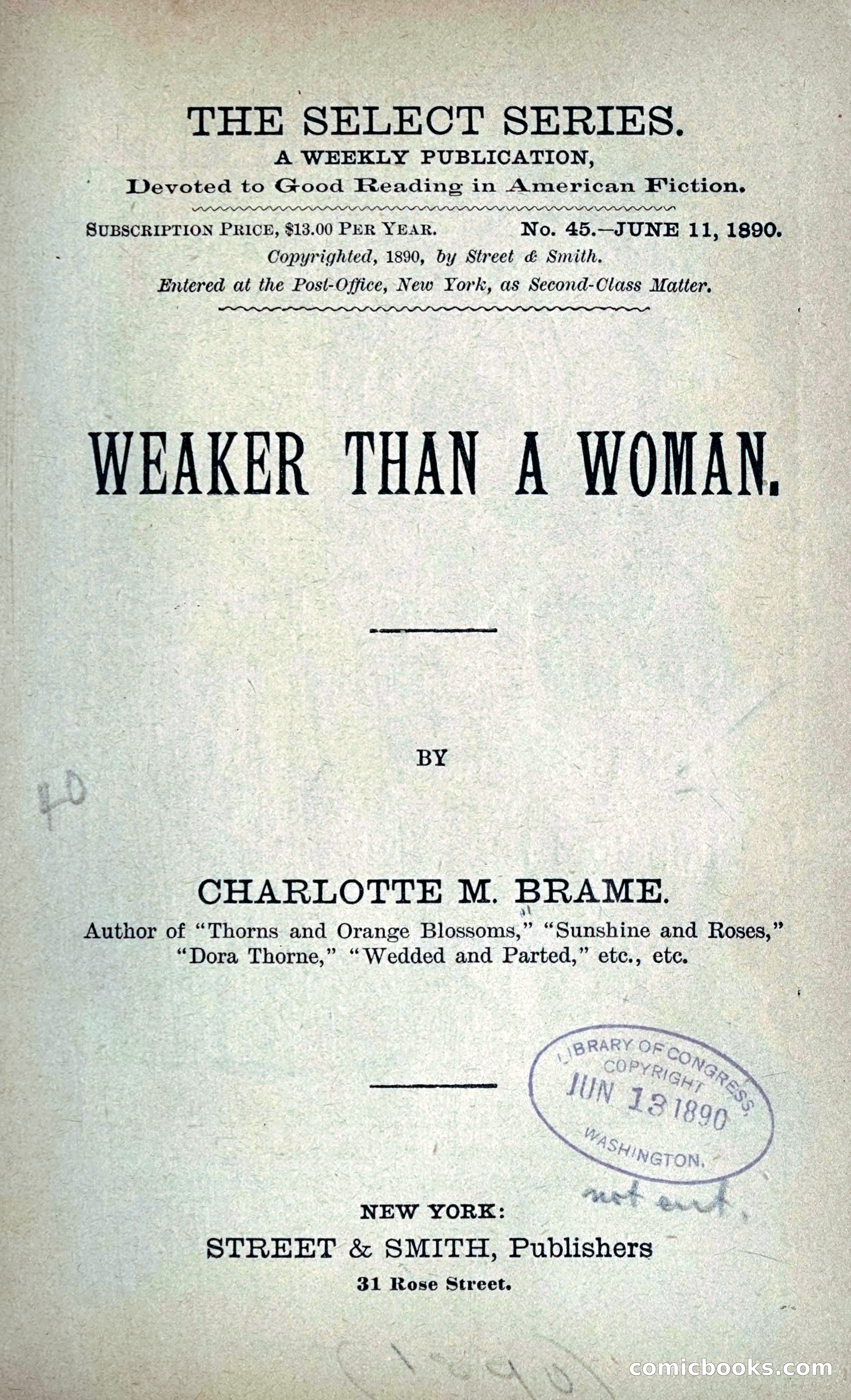 Weaker than a Woman — page 12 of 297