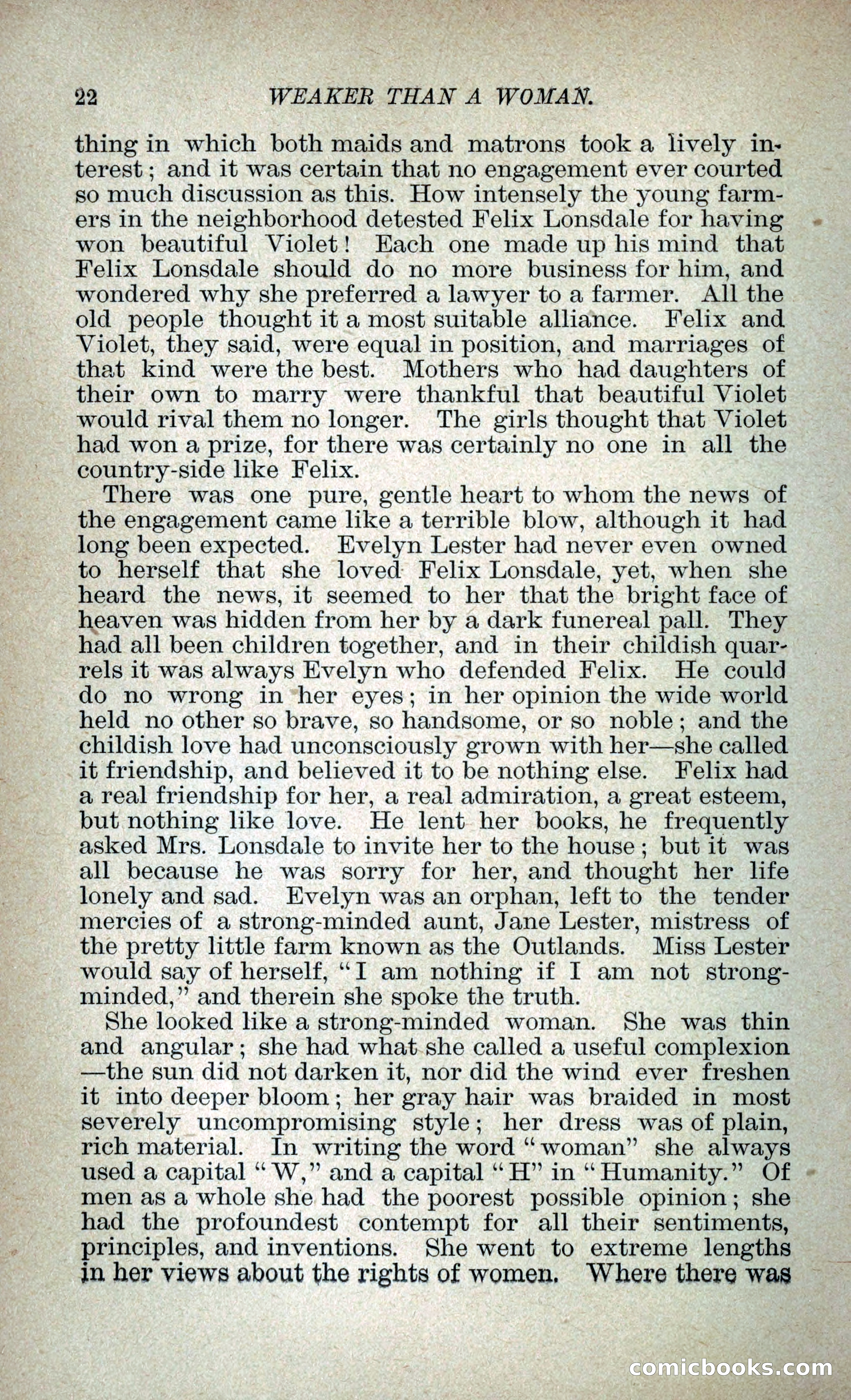 Weaker than a Woman — page 31 of 297