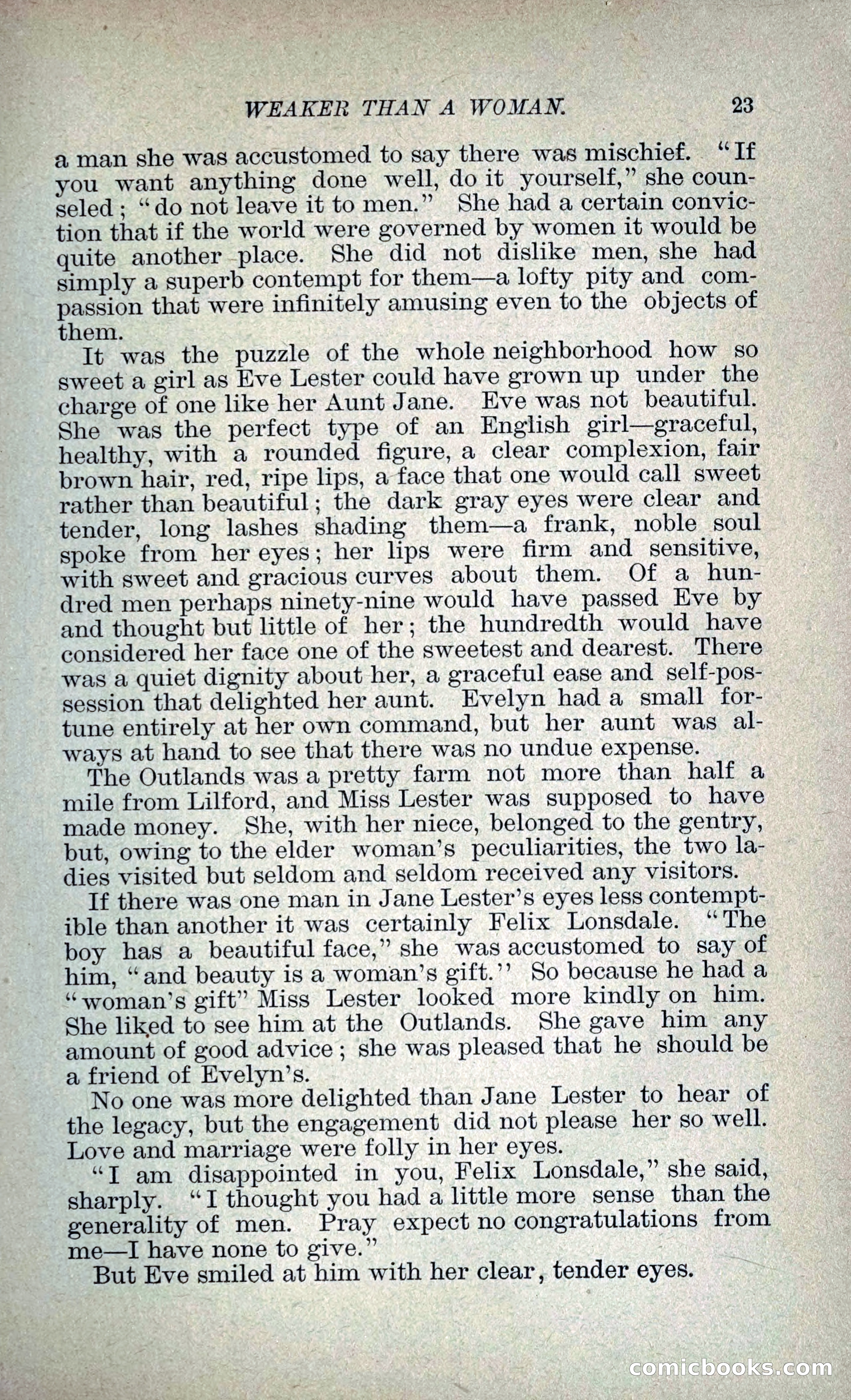 Weaker than a Woman — page 32 of 297