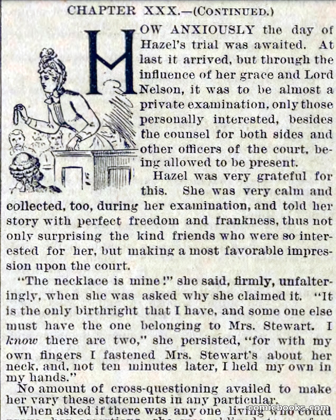 Witch Hazel; or, The Secret of the Locket — page 287 of 400