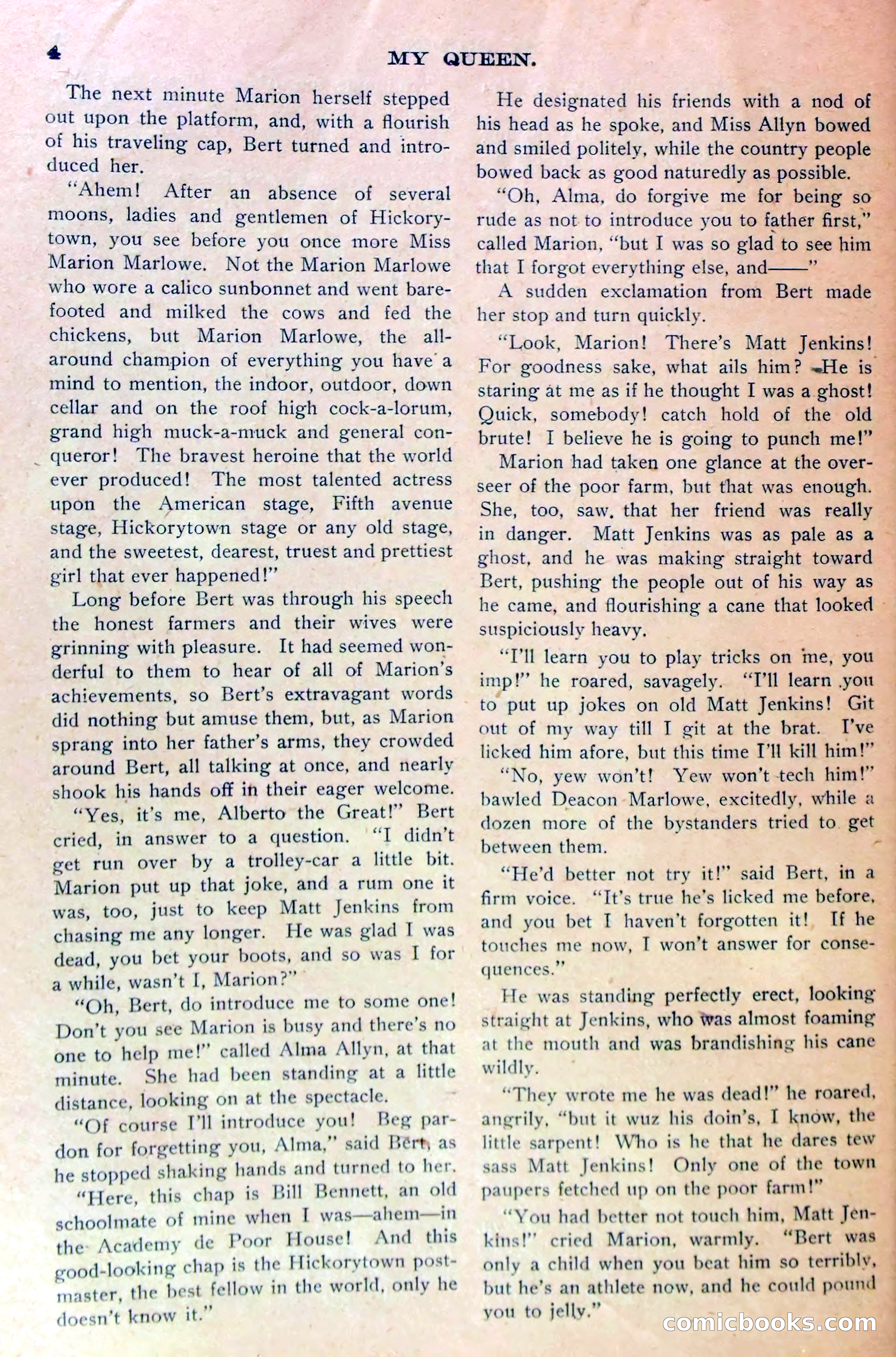 A Wonderful Secret, or Marion Marlowe's Discovery — page 7 of 36