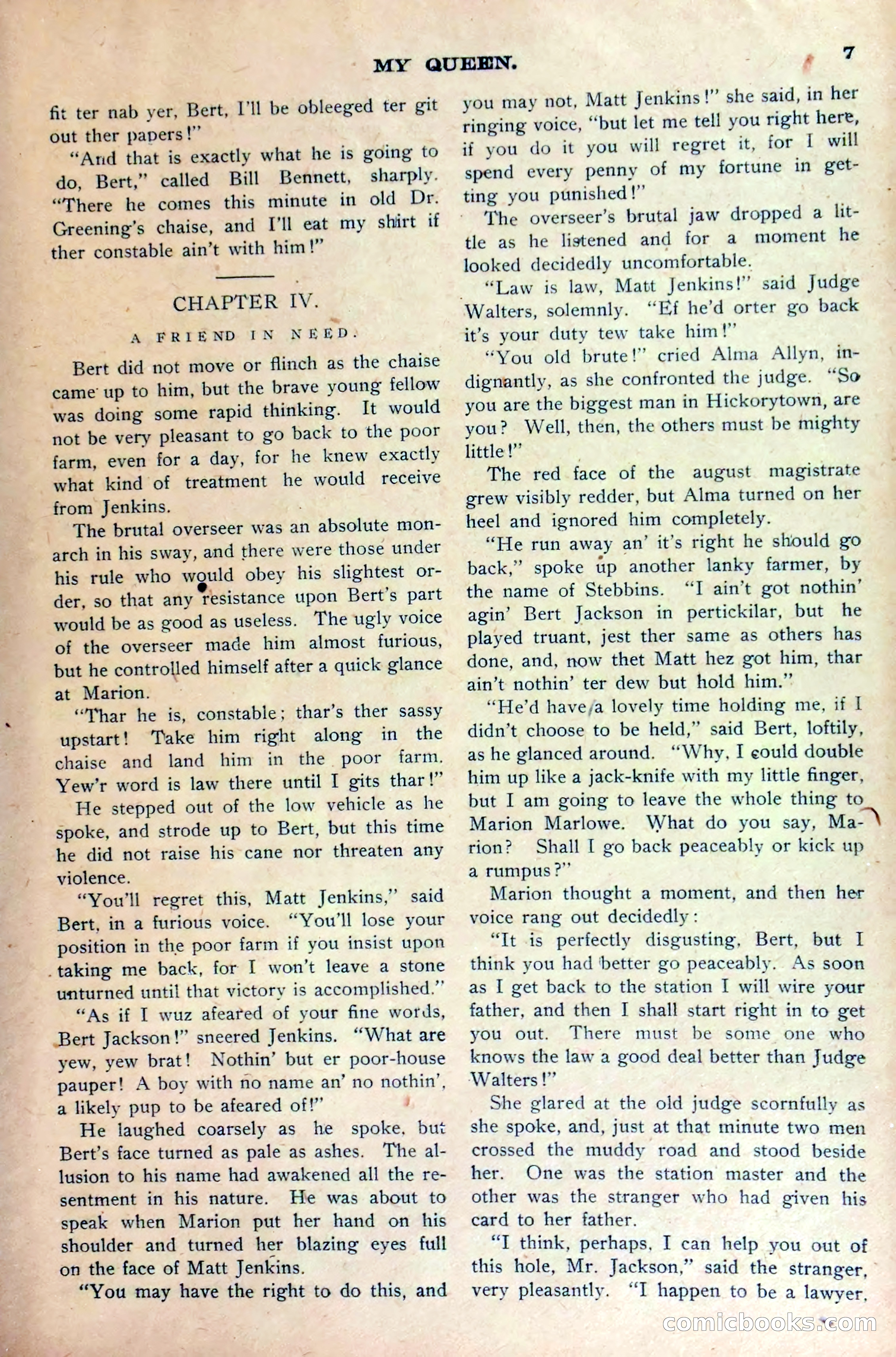 A Wonderful Secret, or Marion Marlowe's Discovery — page 10 of 36