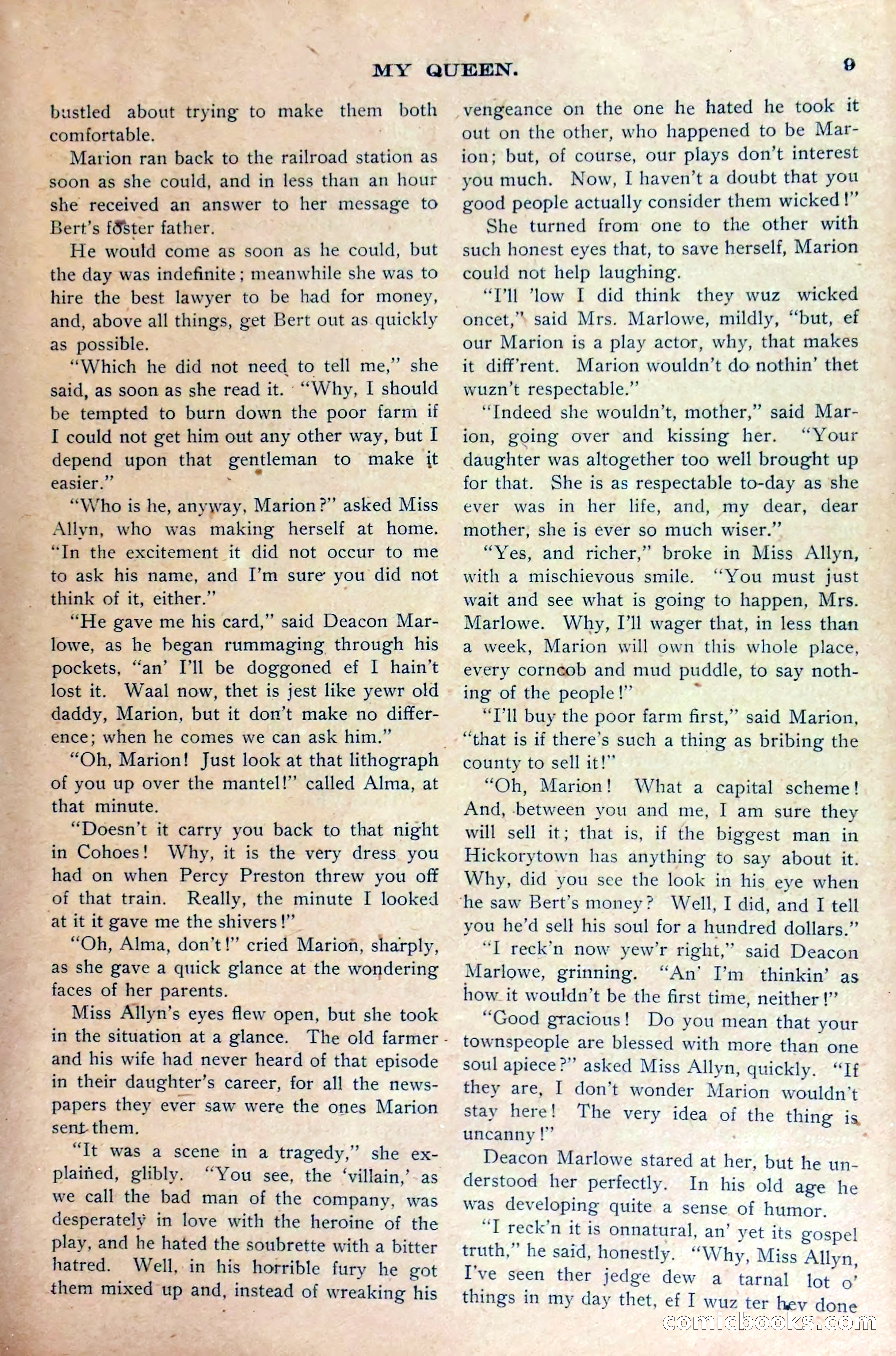A Wonderful Secret, or Marion Marlowe's Discovery — page 12 of 36