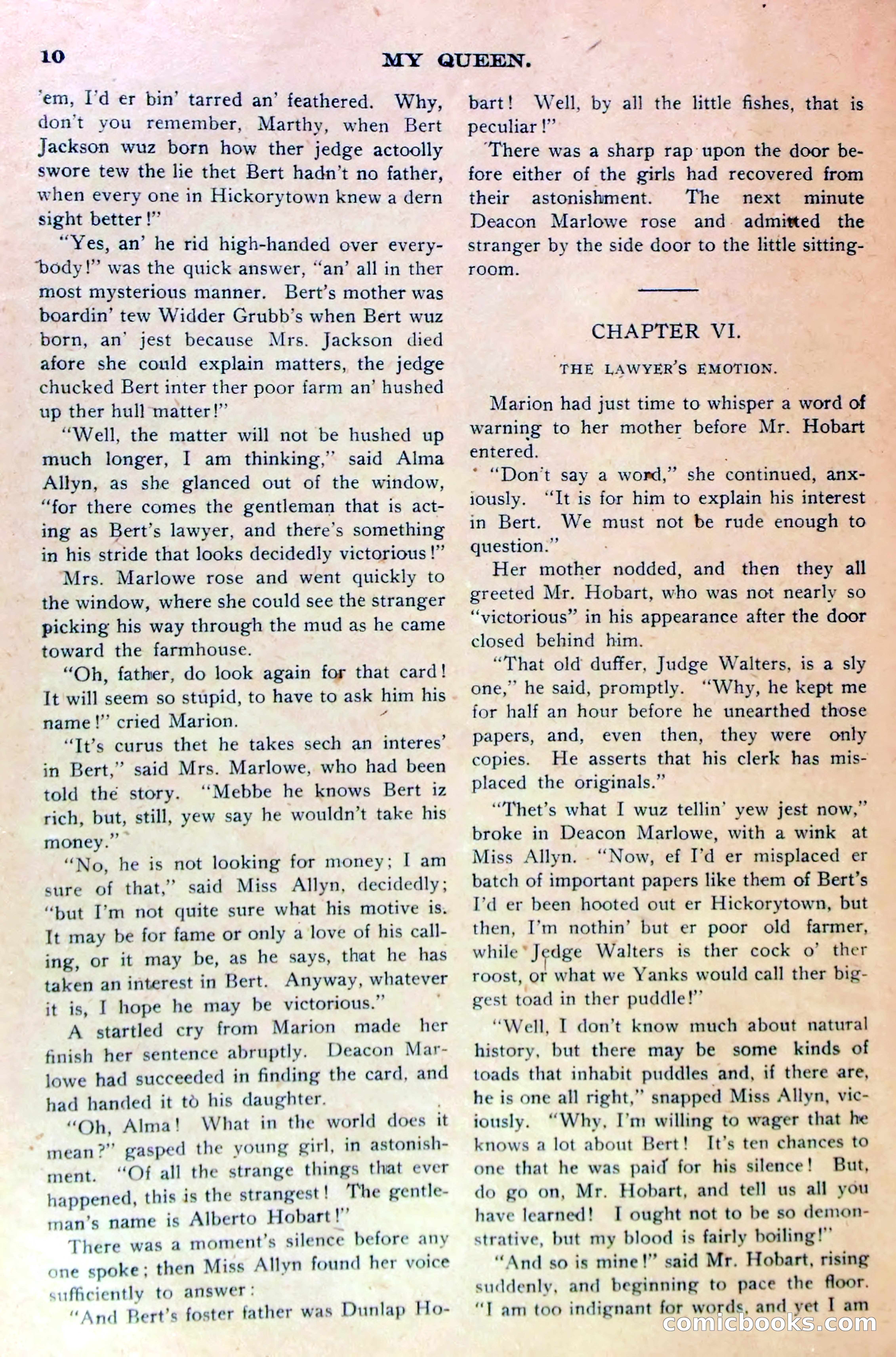 A Wonderful Secret, or Marion Marlowe's Discovery — page 13 of 36