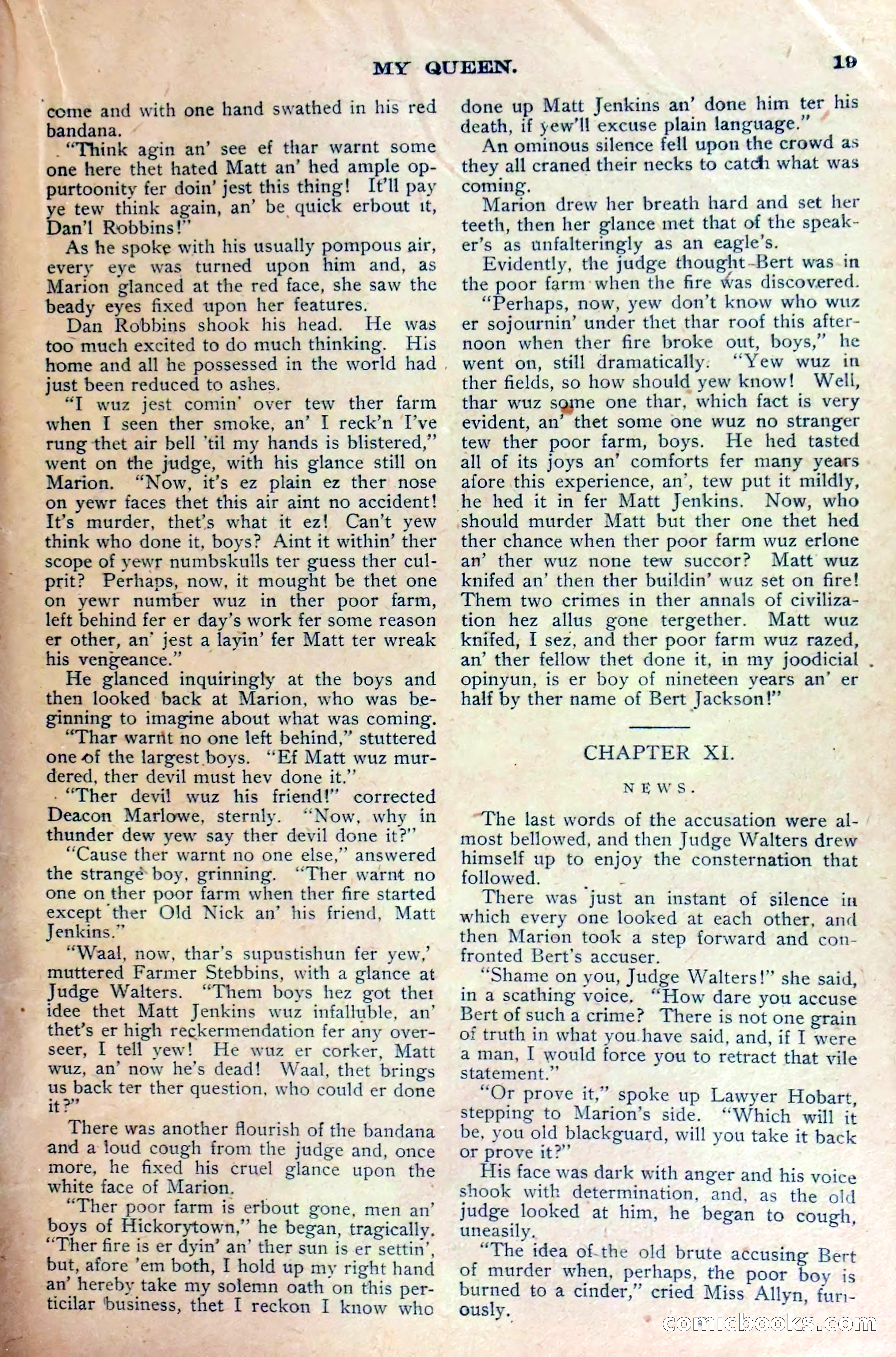 A Wonderful Secret, or Marion Marlowe's Discovery — page 22 of 36