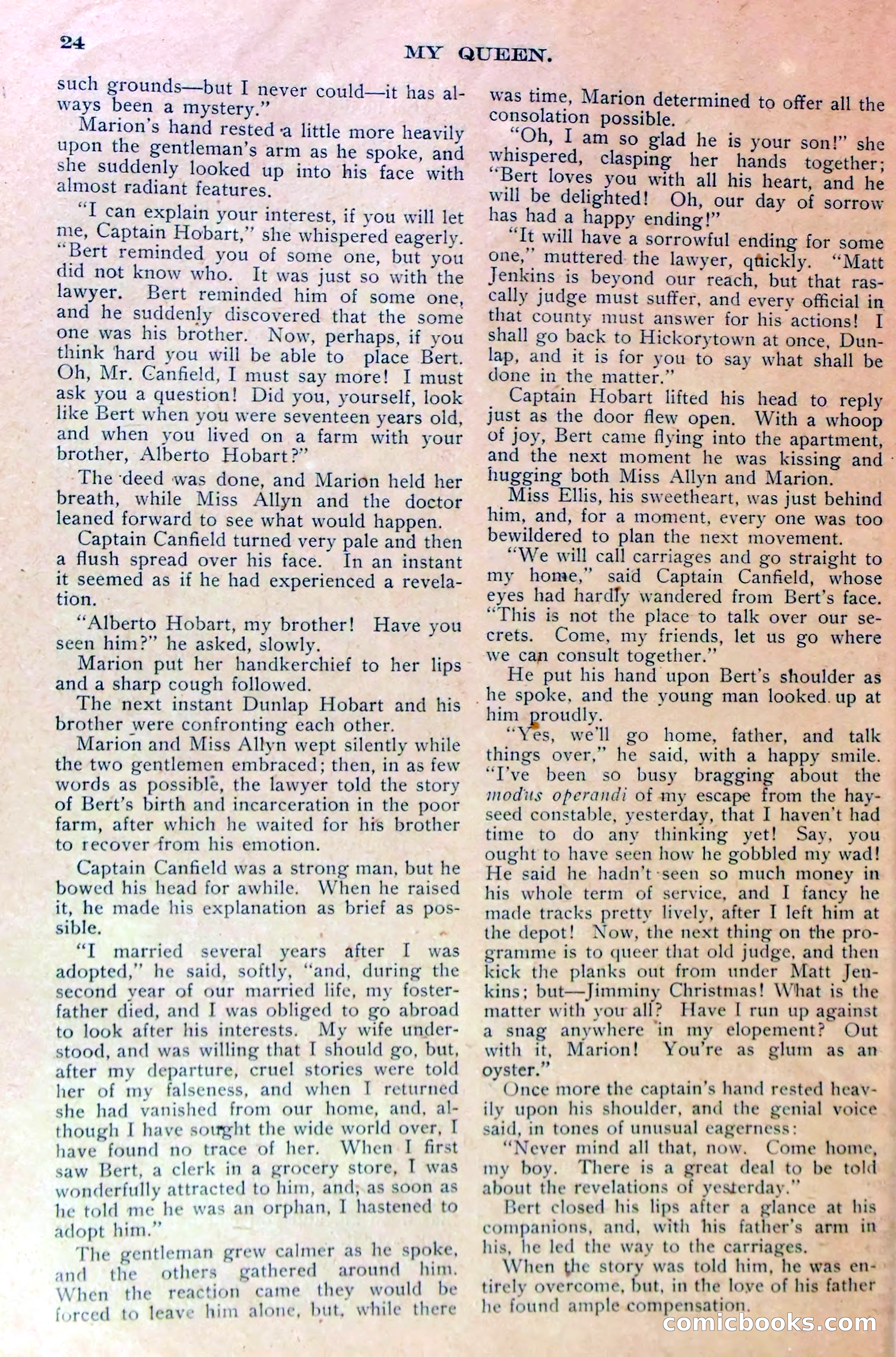 A Wonderful Secret, or Marion Marlowe's Discovery — page 27 of 36