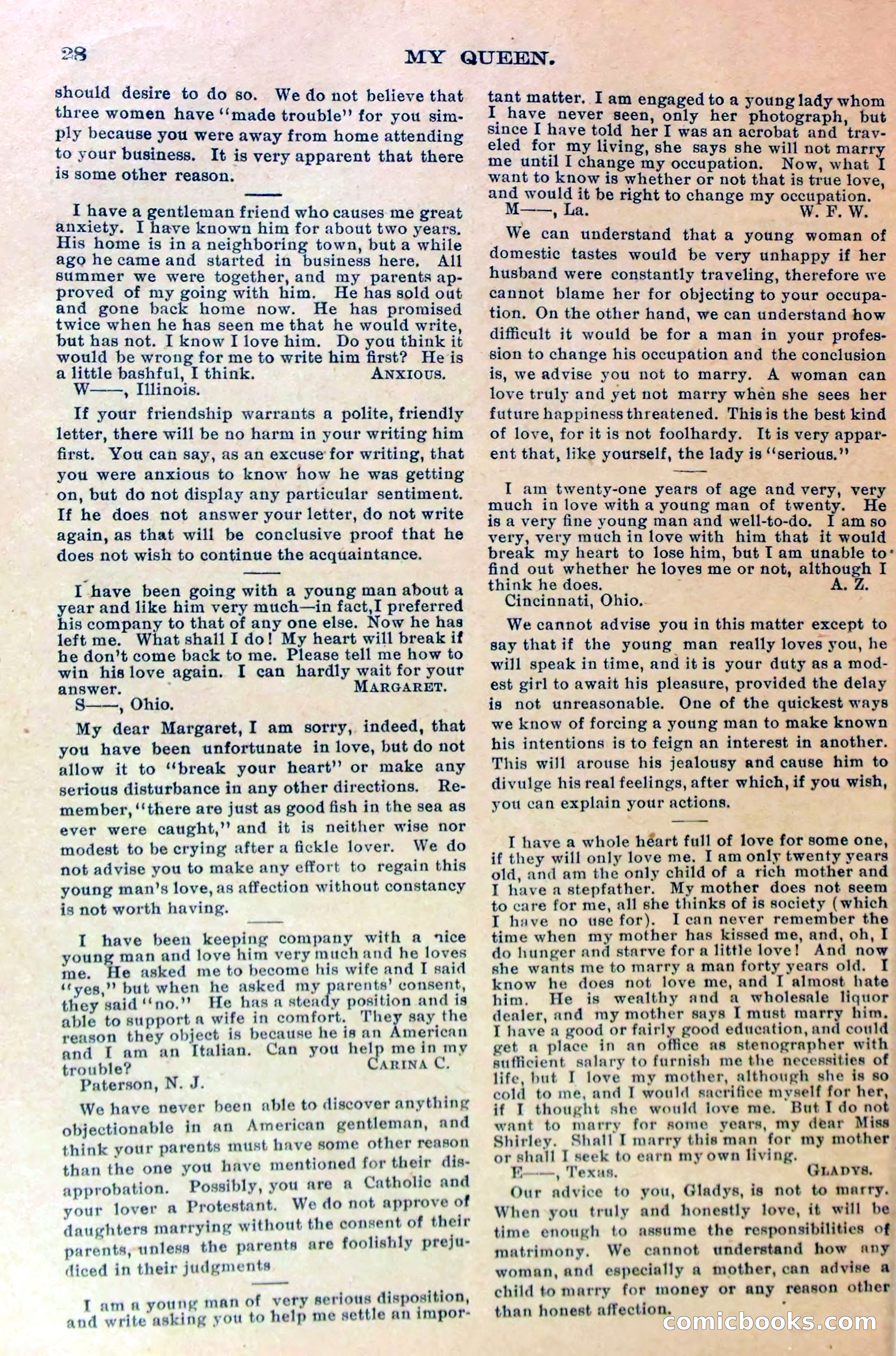 A Wonderful Secret, or Marion Marlowe's Discovery — page 31 of 36