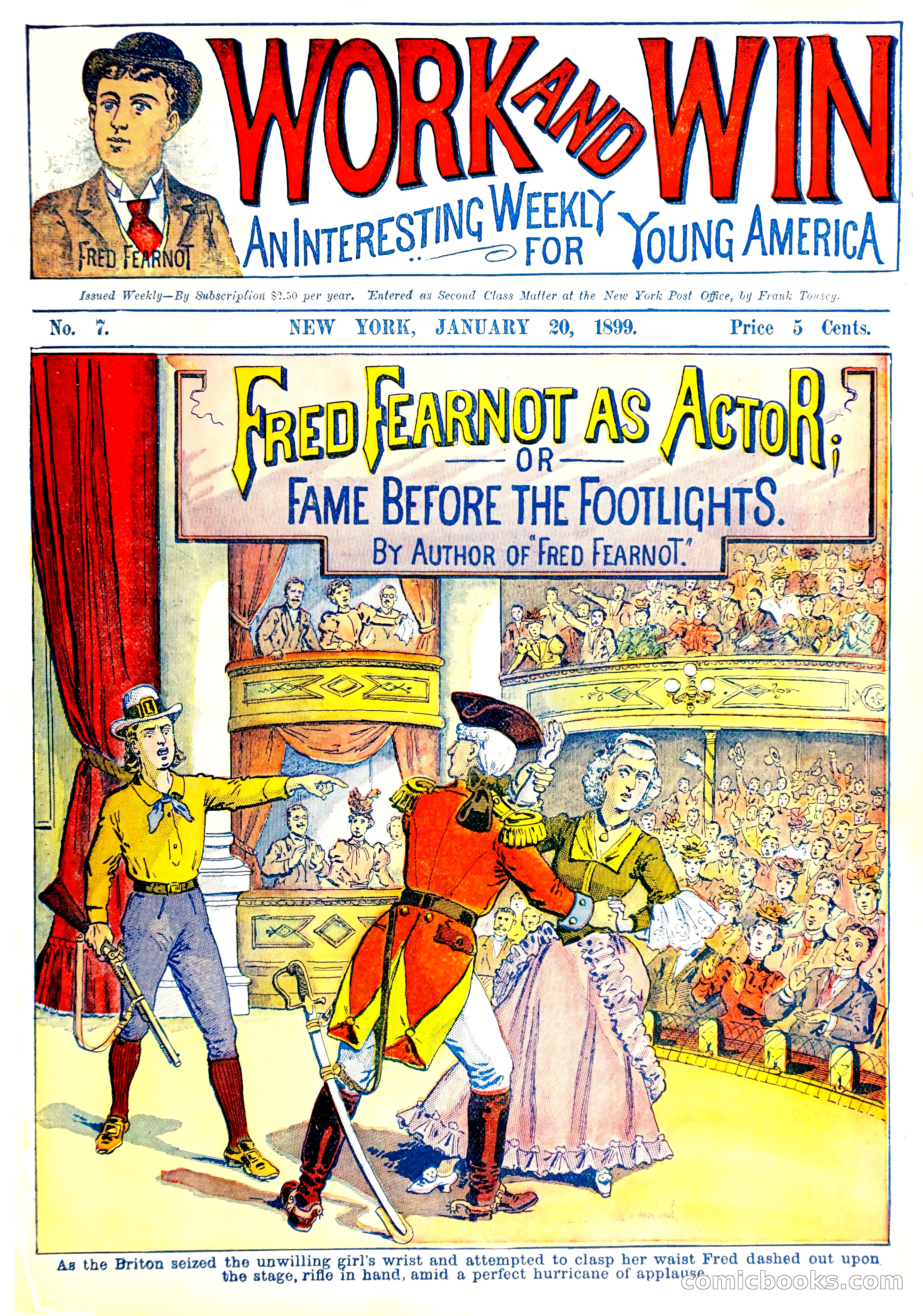Work and Win #07: Fred Fearnot as Actor — page 1 of 36