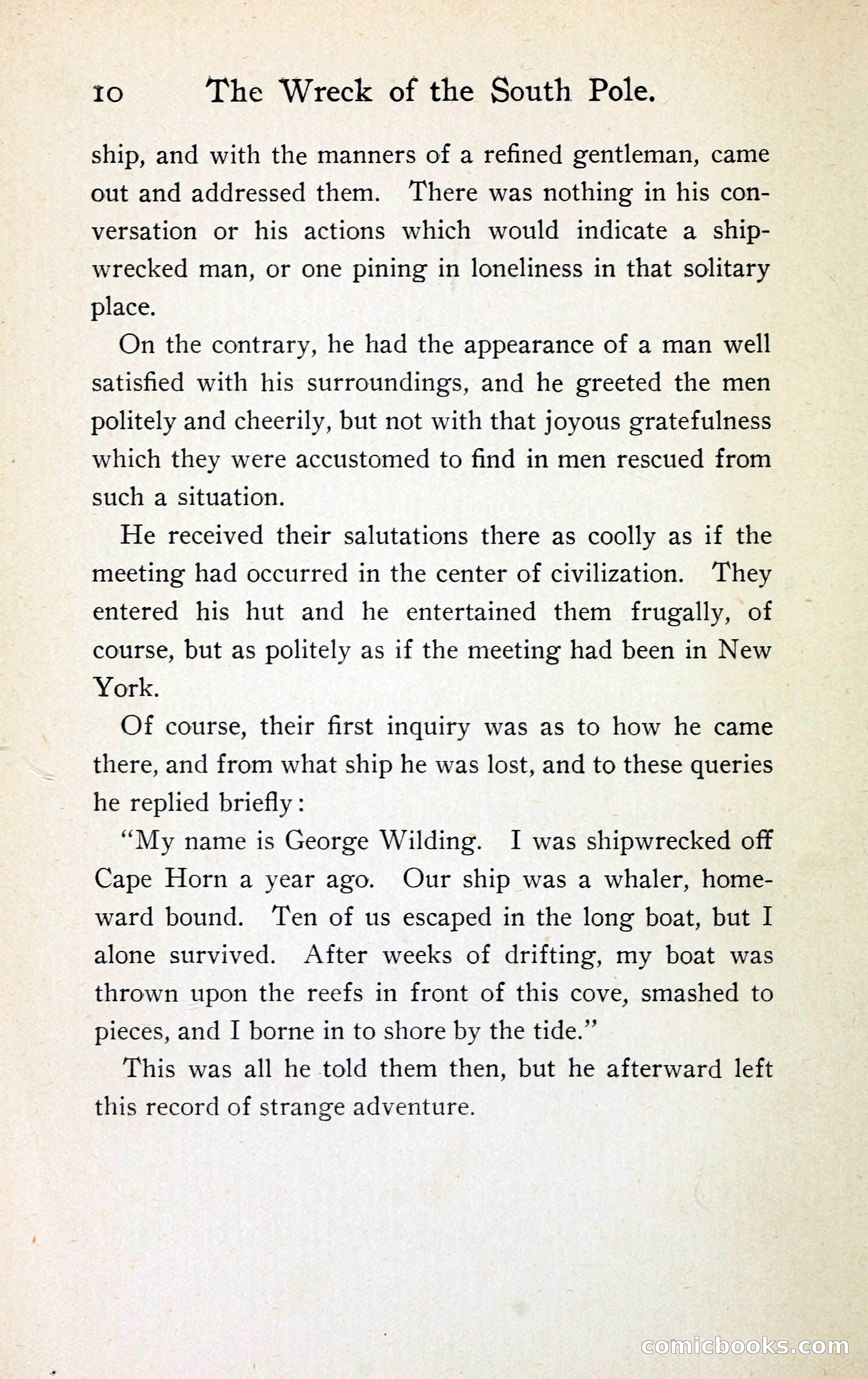 The Wreck of the South Pole and Other Strange Tales — page 17 of 239