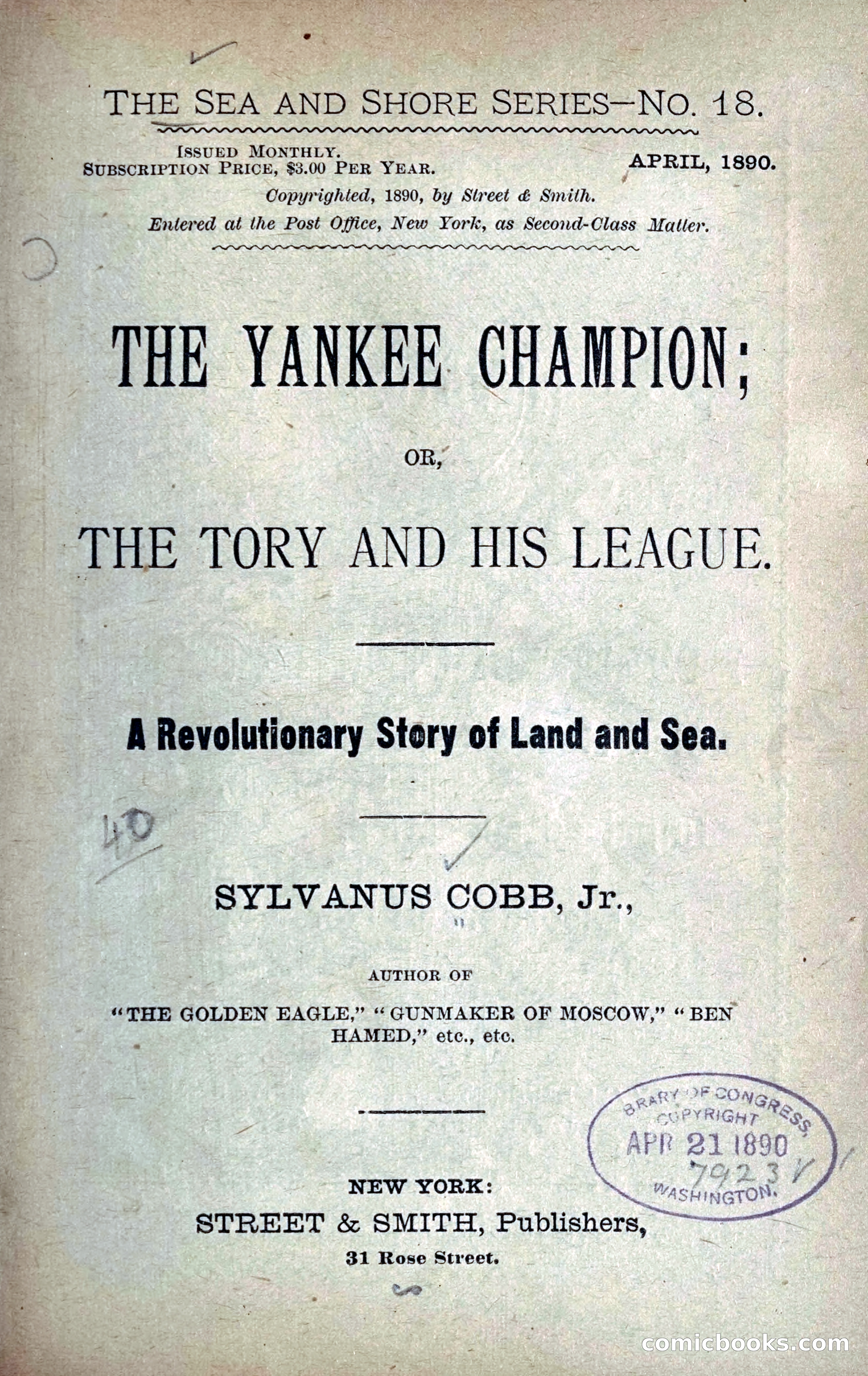 The Yankee Champion — page 10 of 217