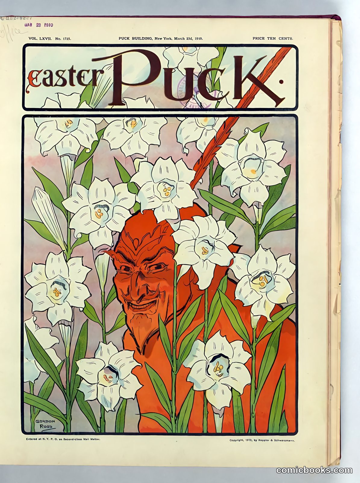 Easter Puck by Ross, Gordon, 1873-1946, artist