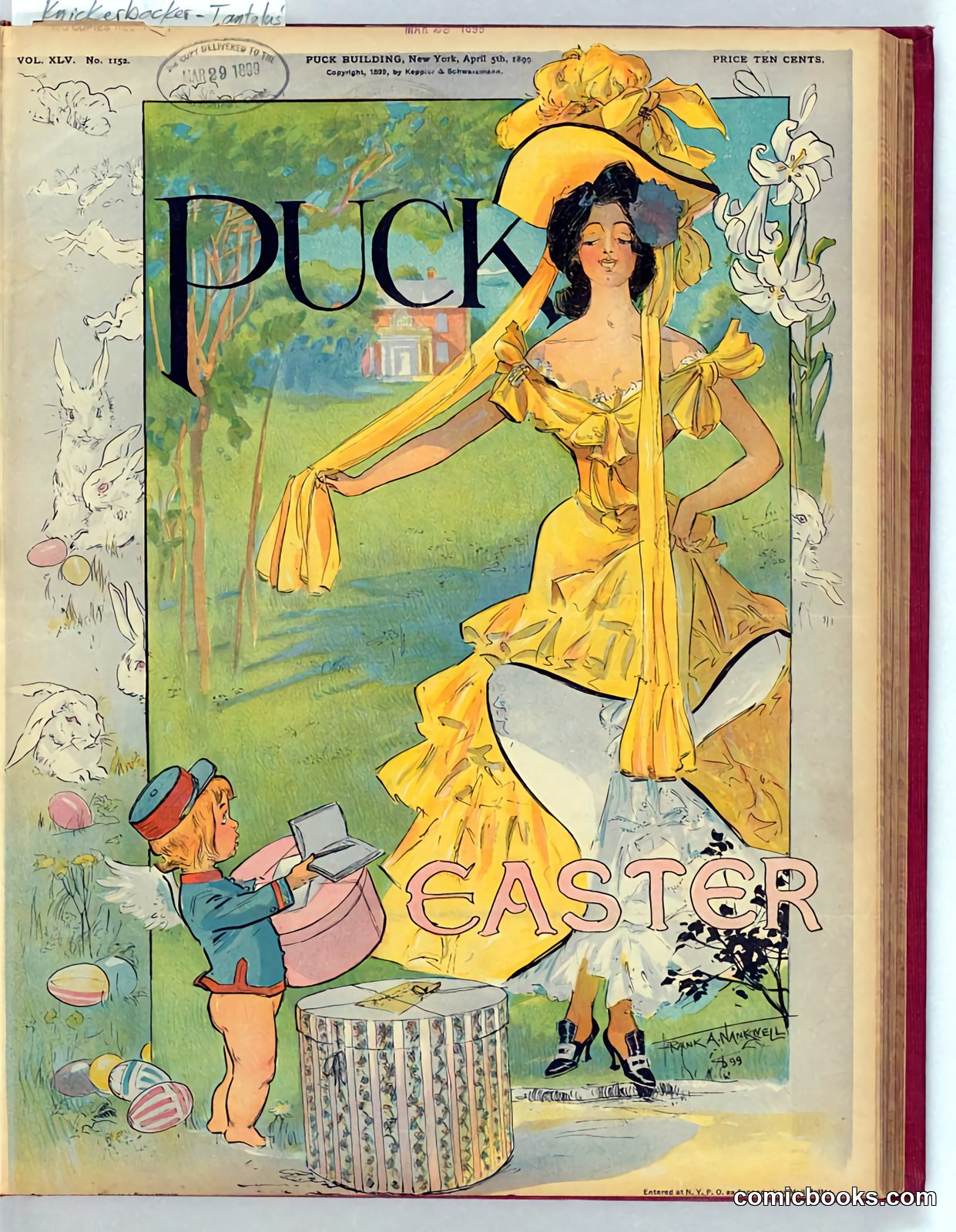 Puck Easter by Nankivell, Frank A. (Frank Arthur), 1869-1959, artist
