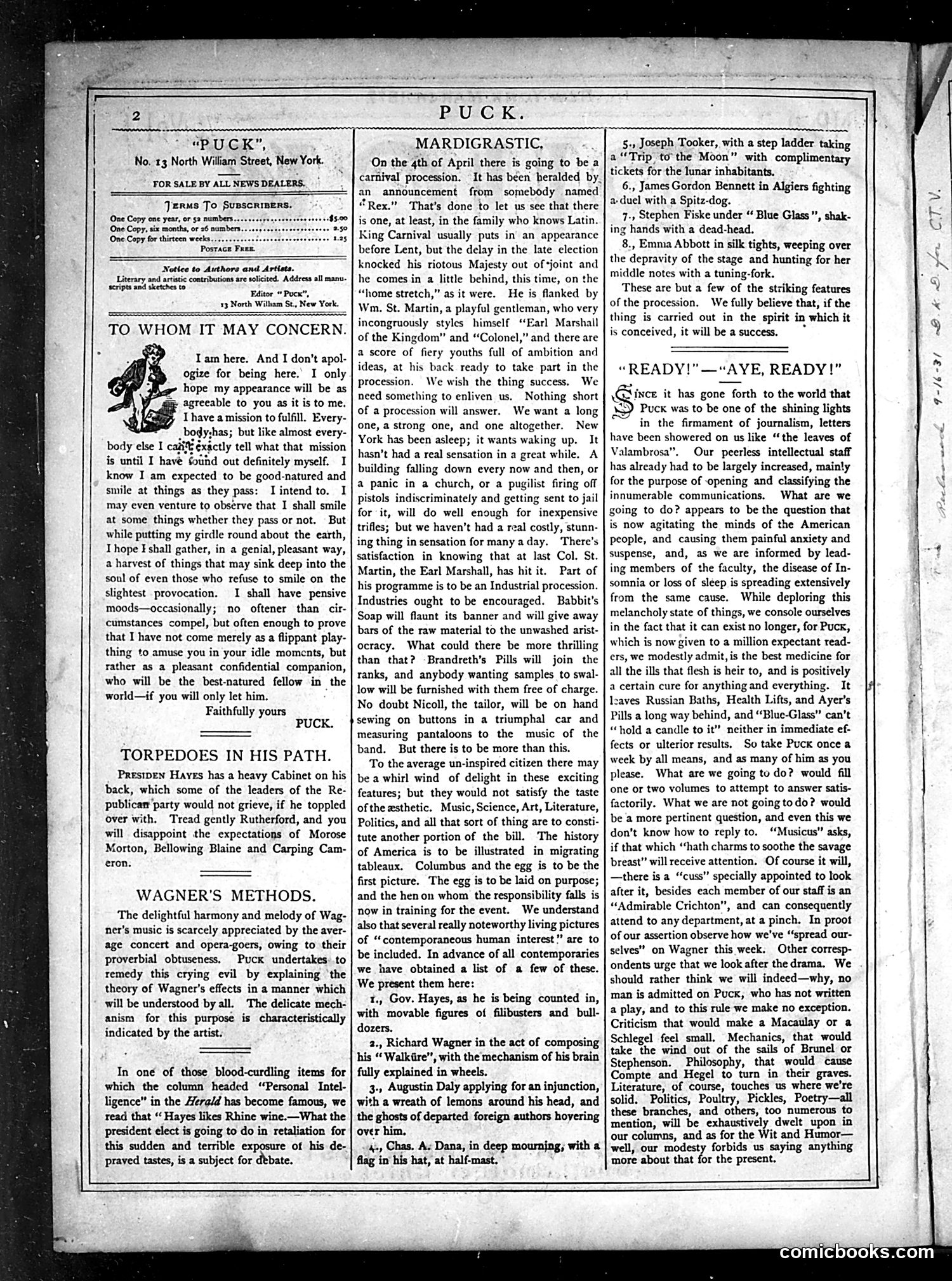 Puck — March 1877 — page 2 of 16