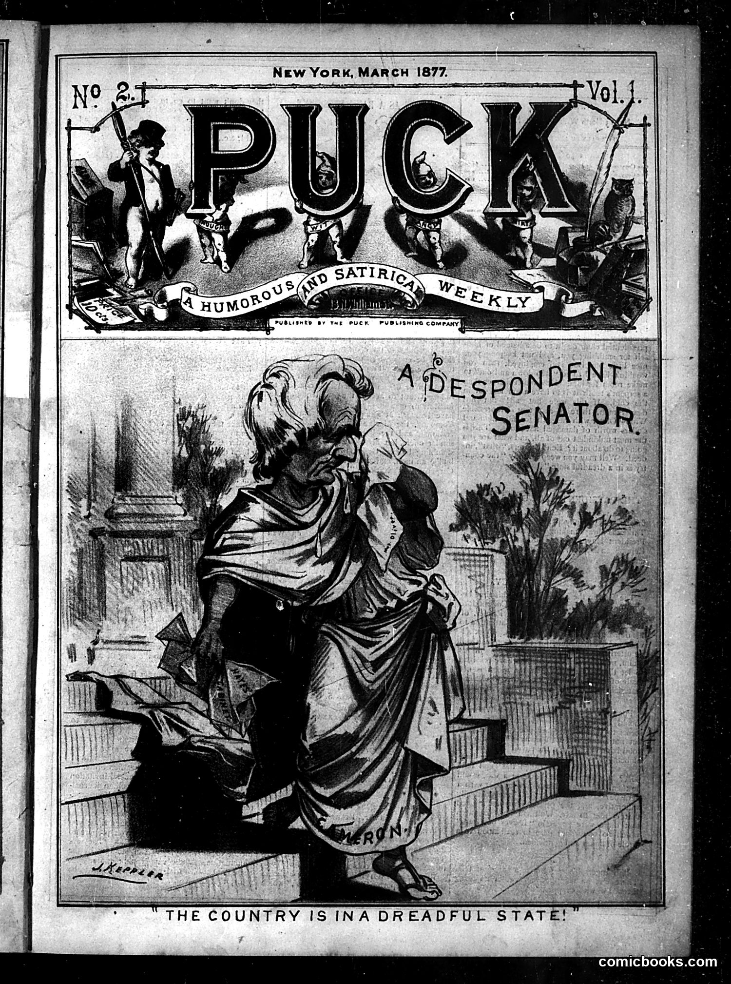 Puck — March 1877