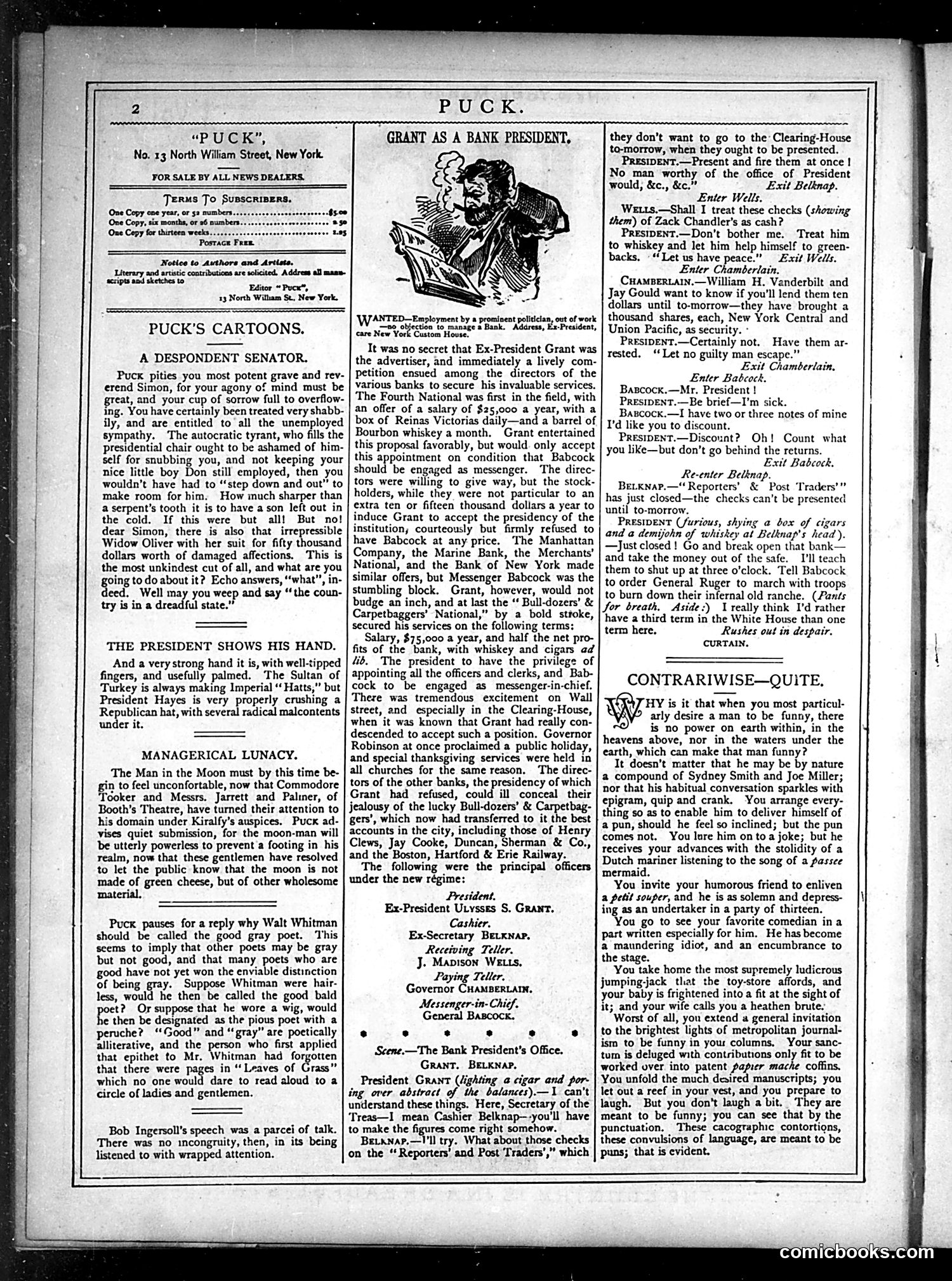 Puck — March 1877 — page 2 of 16
