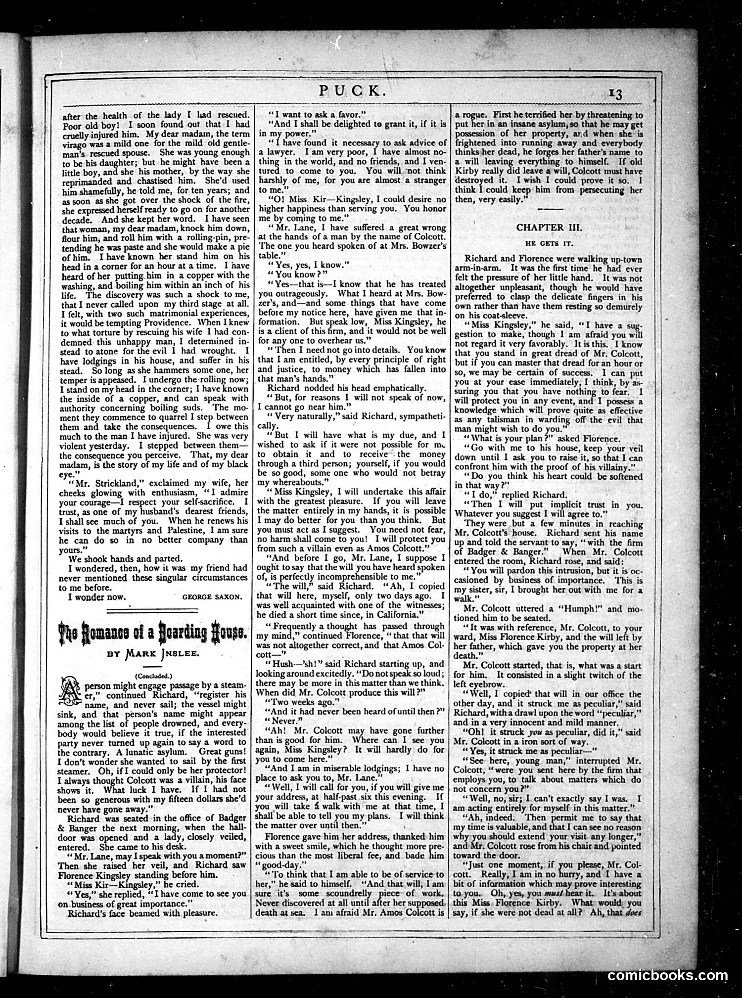 Puck — March 1877 — page 13 of 16