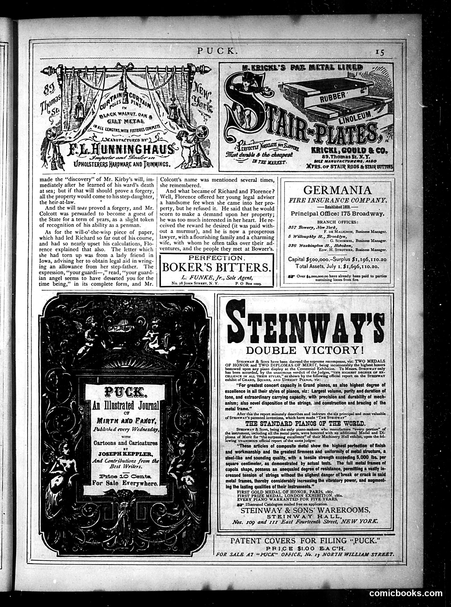 Puck — March 1877 — page 15 of 16