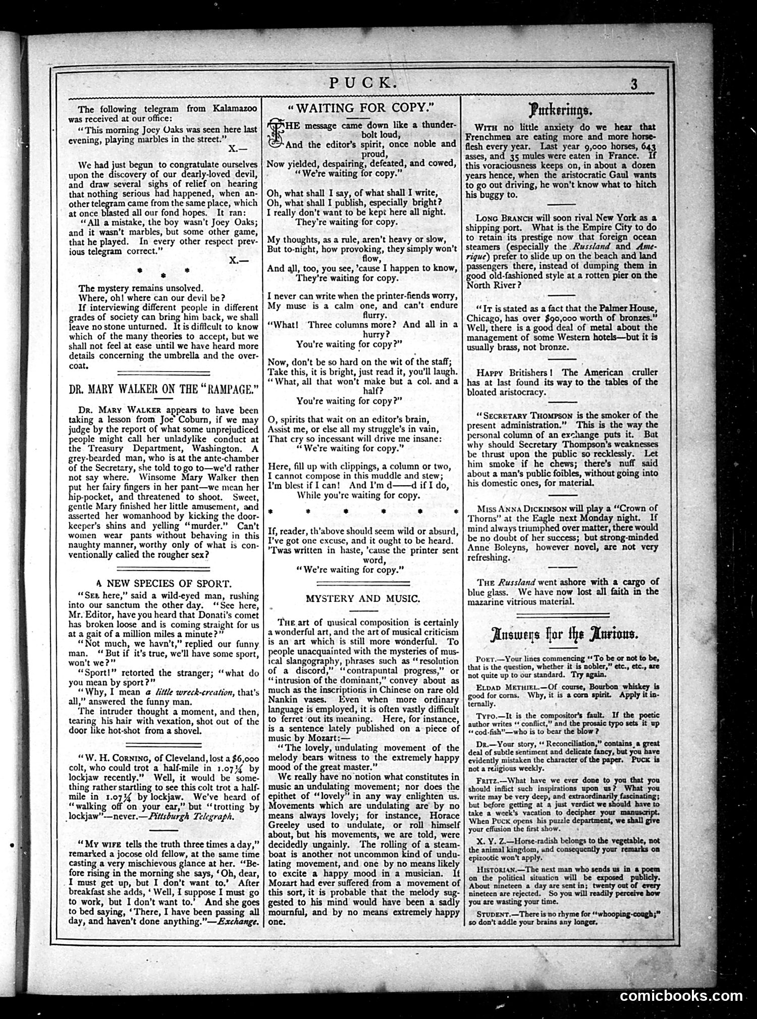 Puck — March 1877 — page 3 of 16