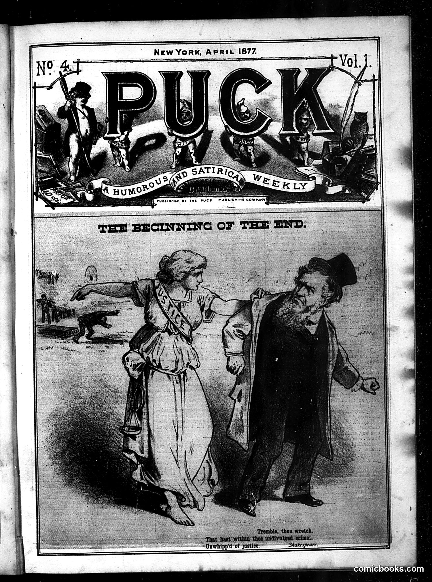 Puck — April 1877