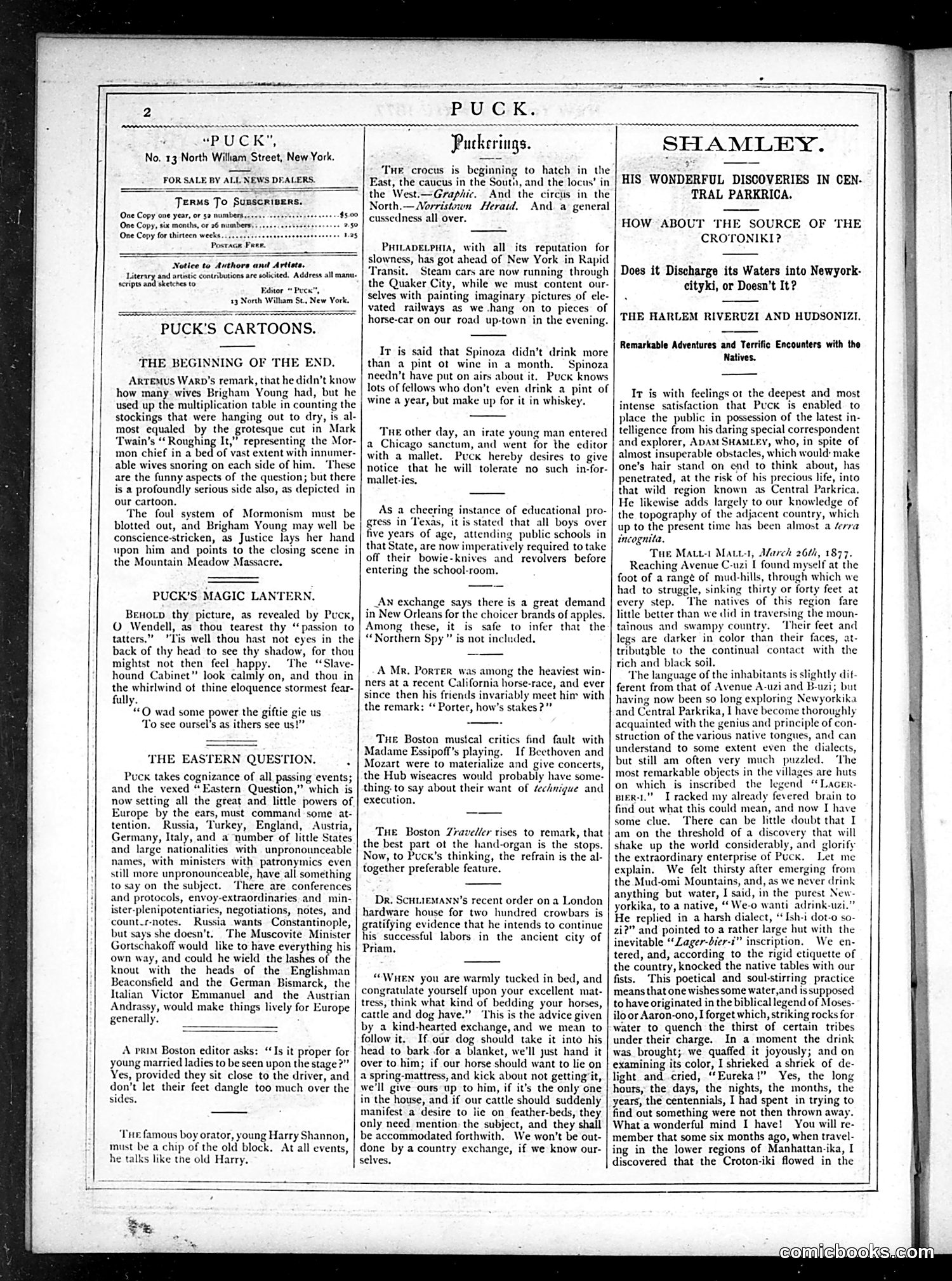 Puck — April 1877 — page 2 of 16