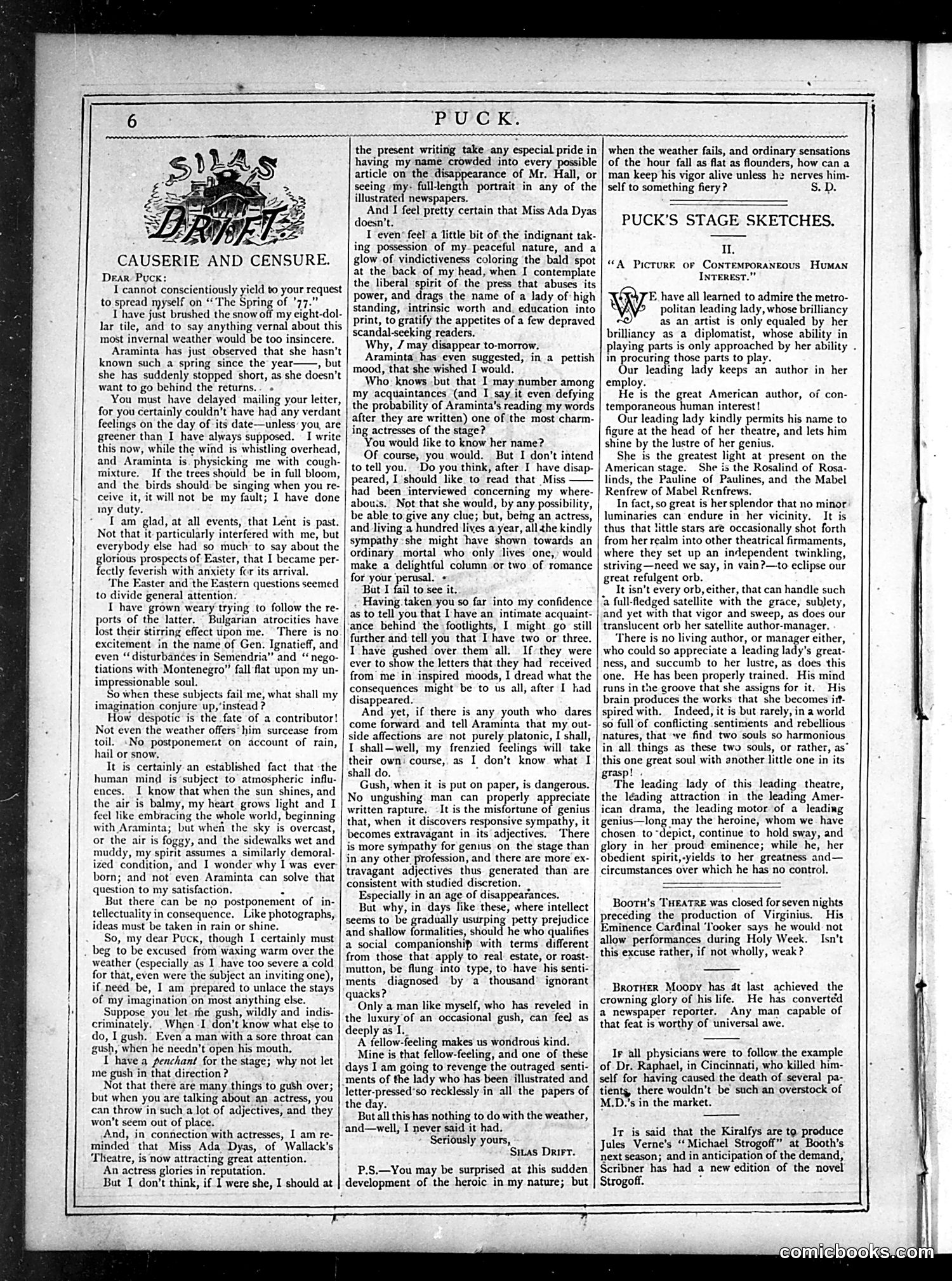 Puck — April 1877 — page 6 of 16
