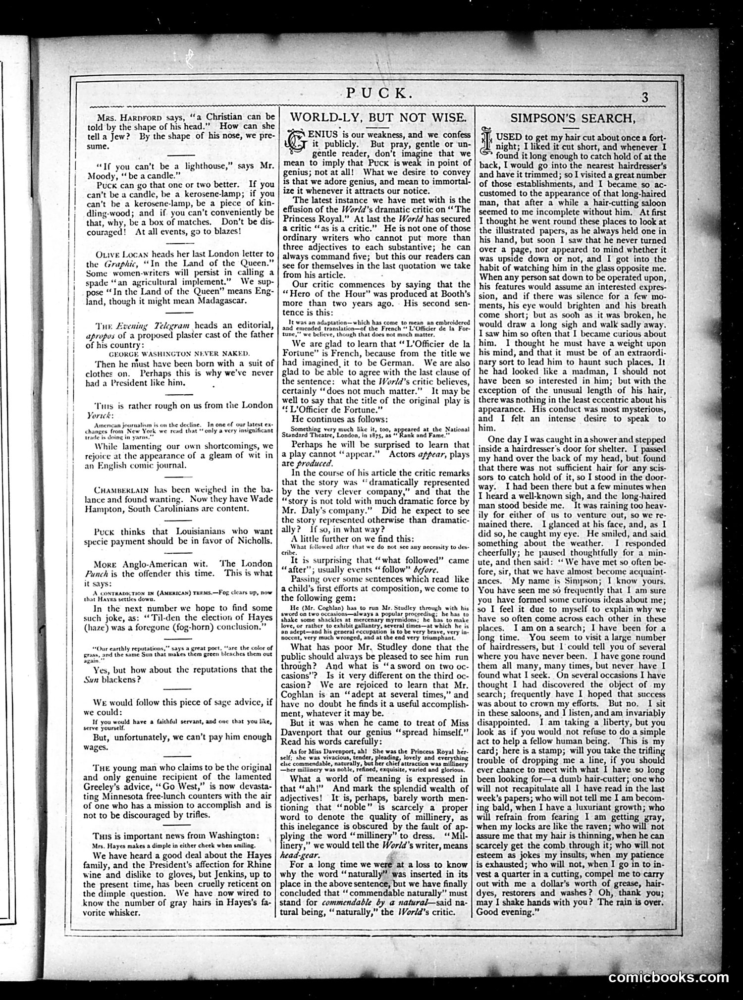 Puck — April 1877 — page 3 of 16