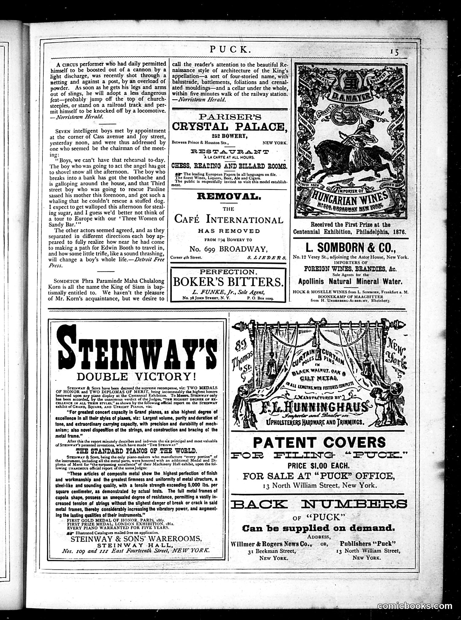 Puck — April 1877 — page 15 of 16