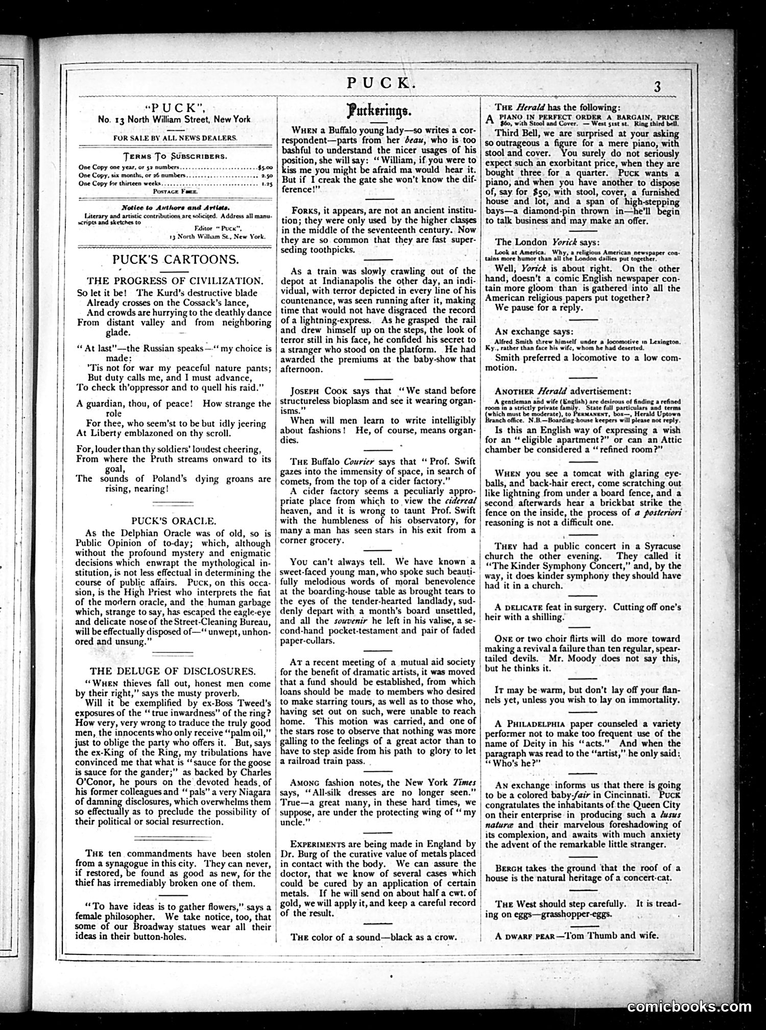 Puck — April 1877 — page 3 of 16