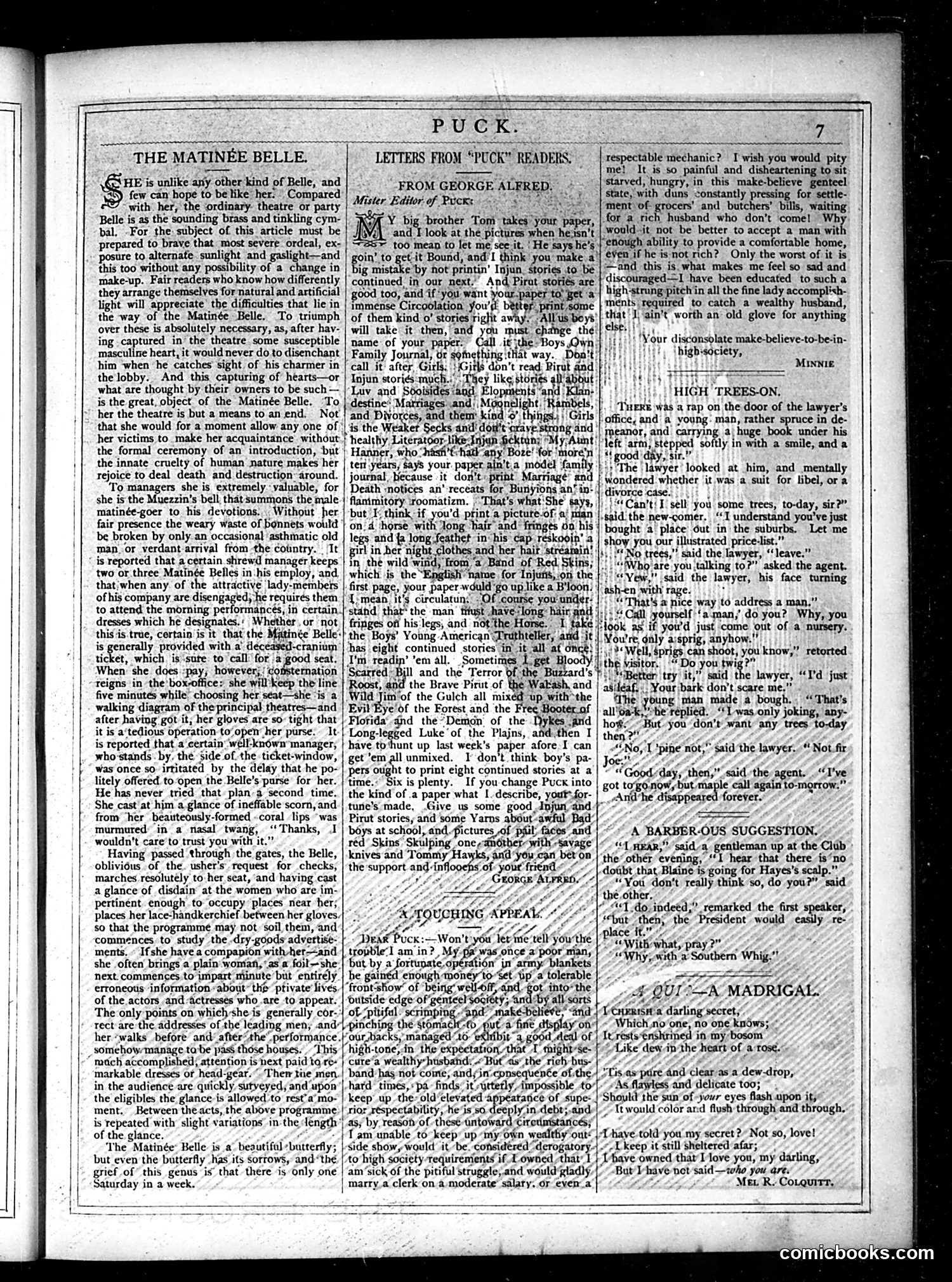 Puck — April 1877 — page 7 of 16