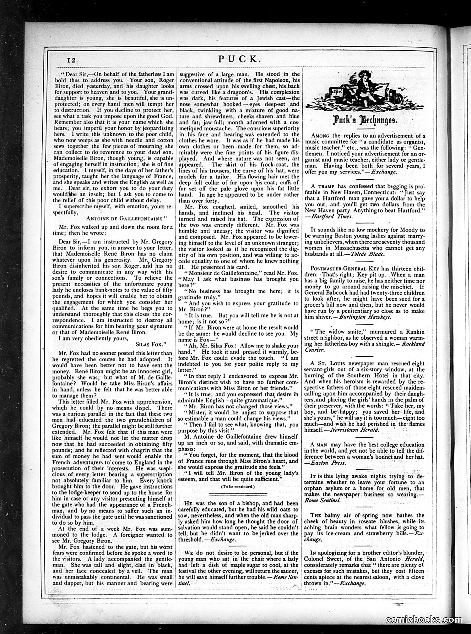 Puck — April 1877 — page 12 of 16