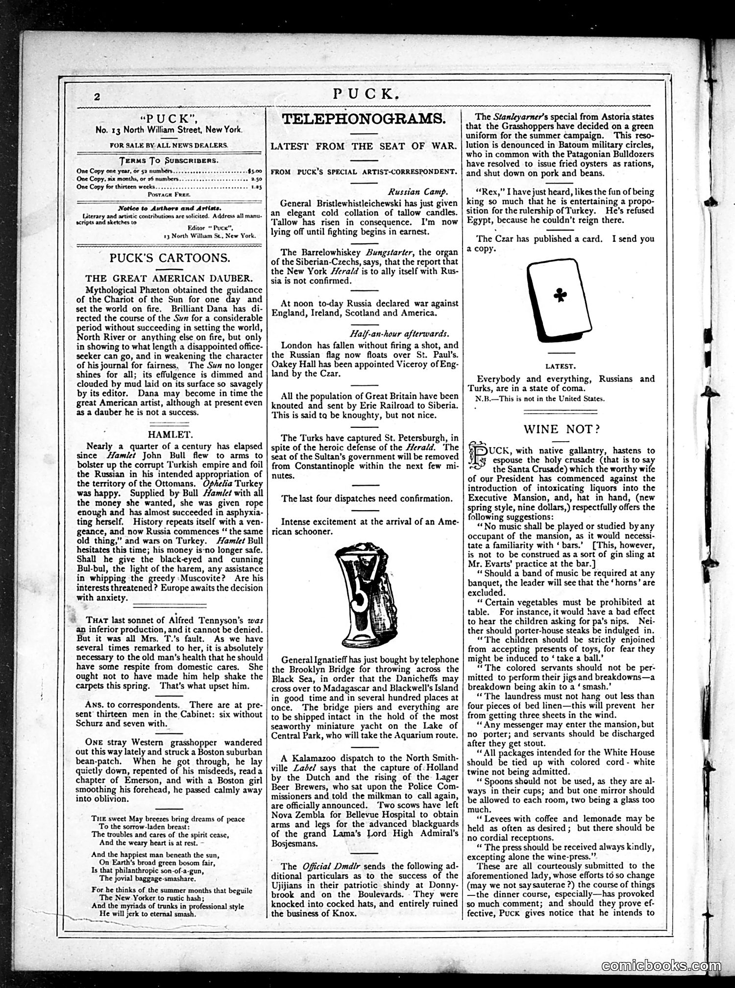 Puck — May 1877 — page 2 of 16