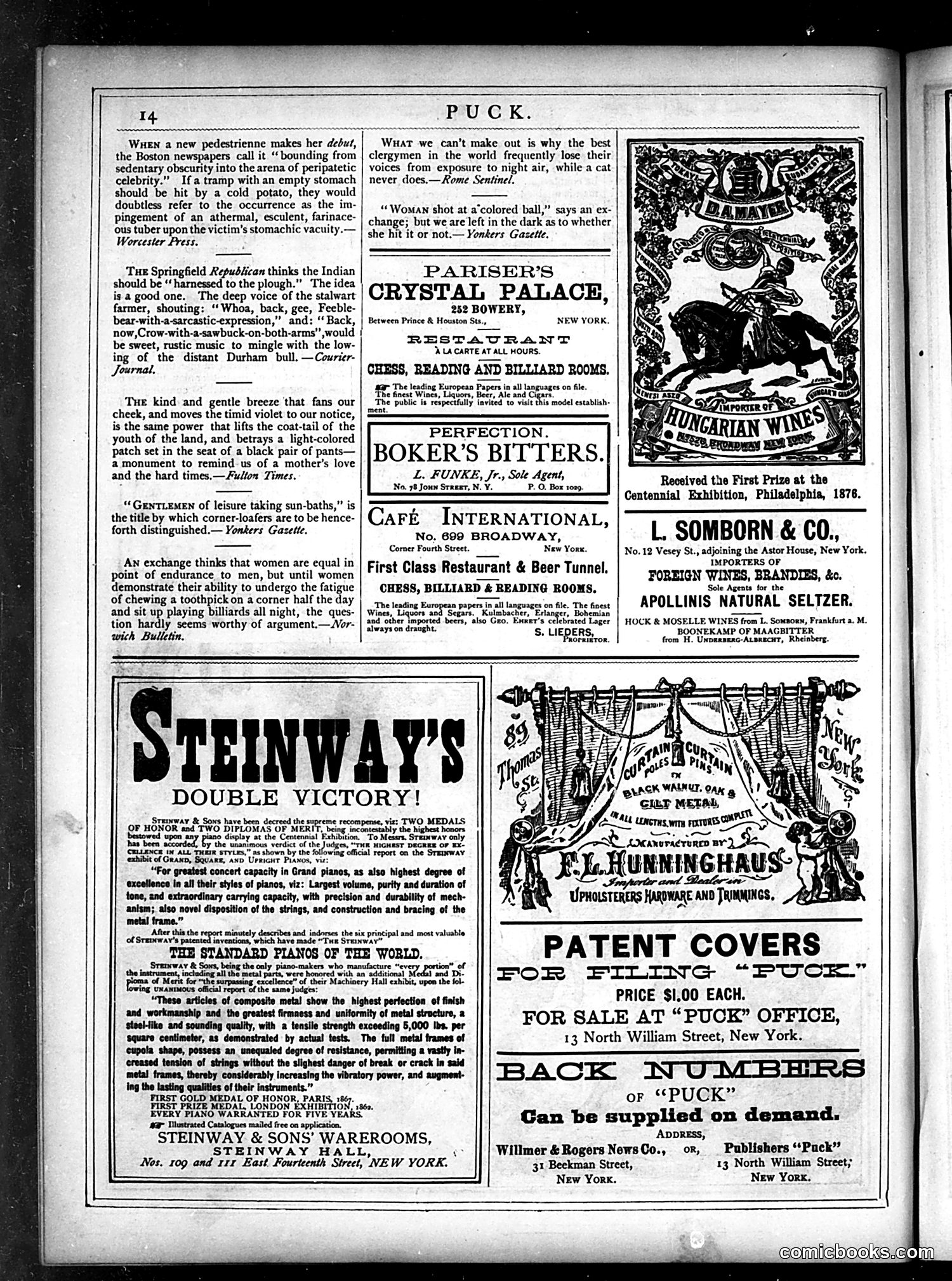 Puck — May 1877 — page 14 of 16