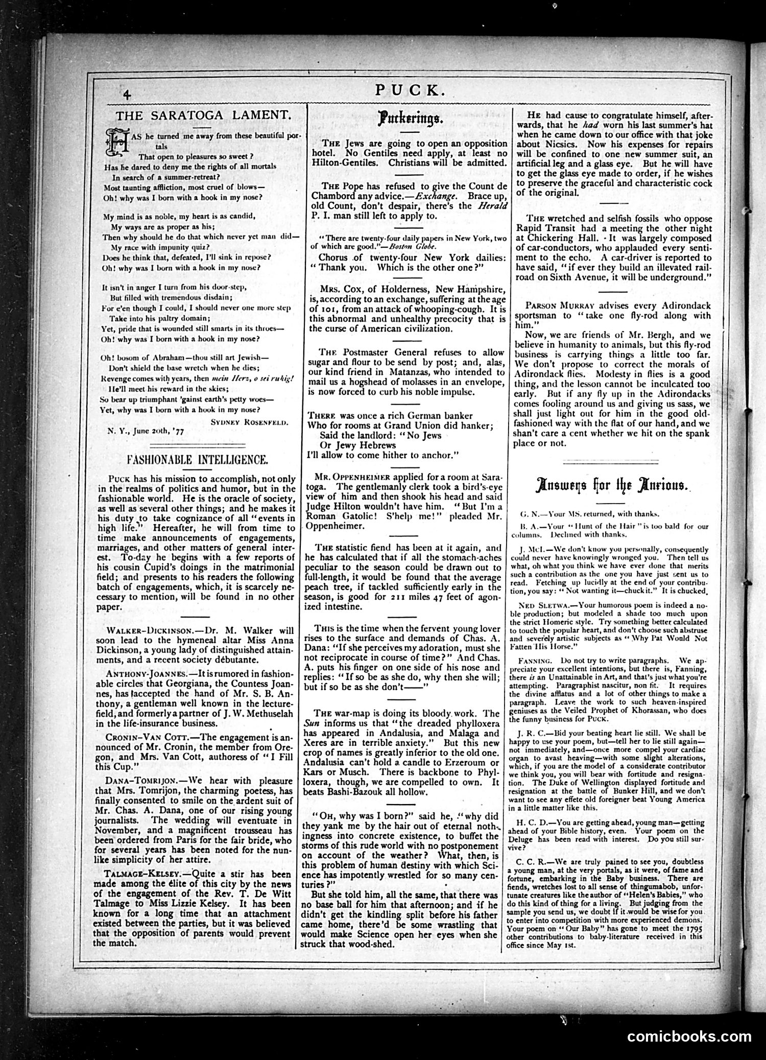 Puck — June 27, 1877 — page 4 of 16