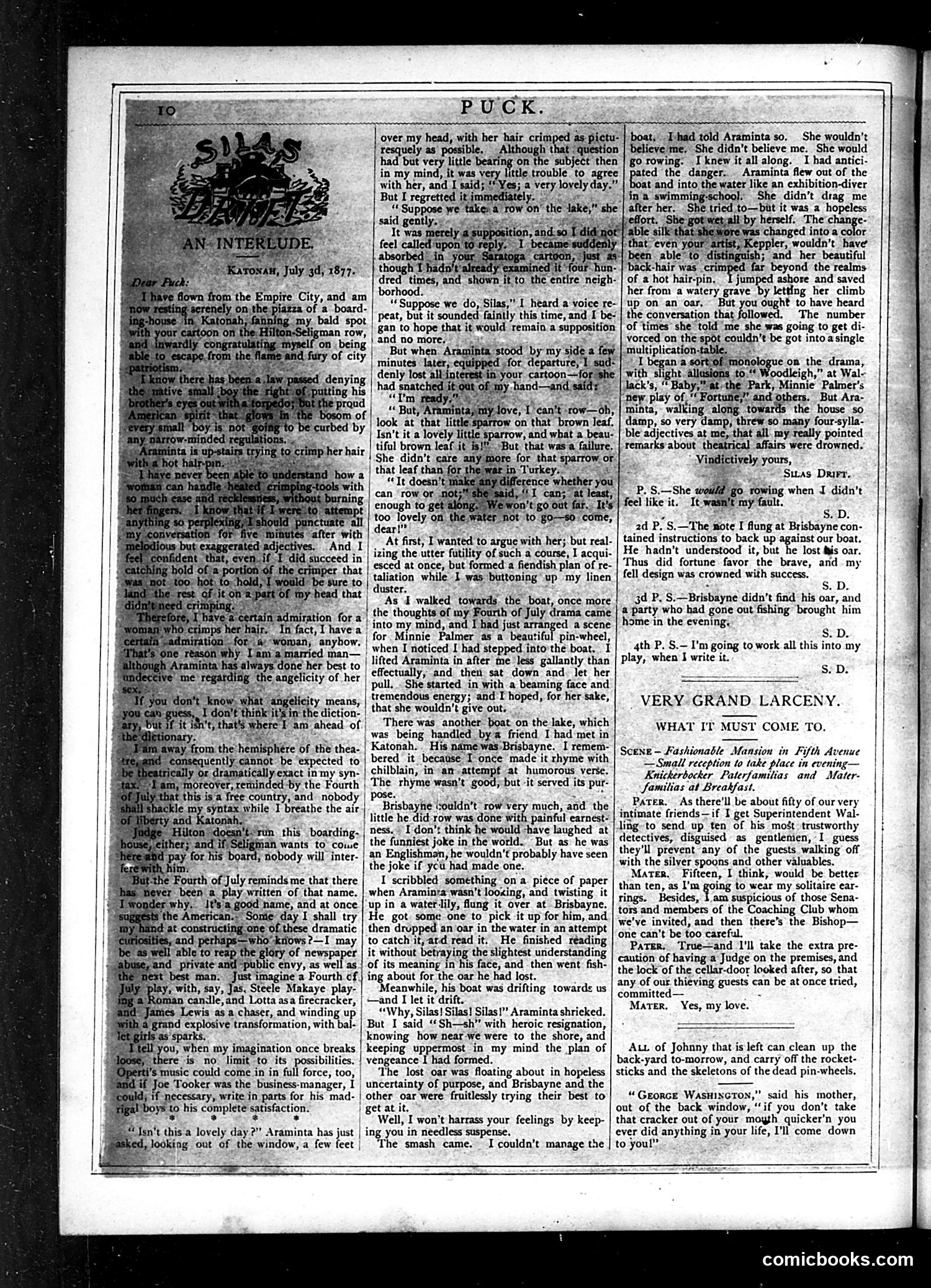 Puck — July 4, 1877 — page 10 of 16