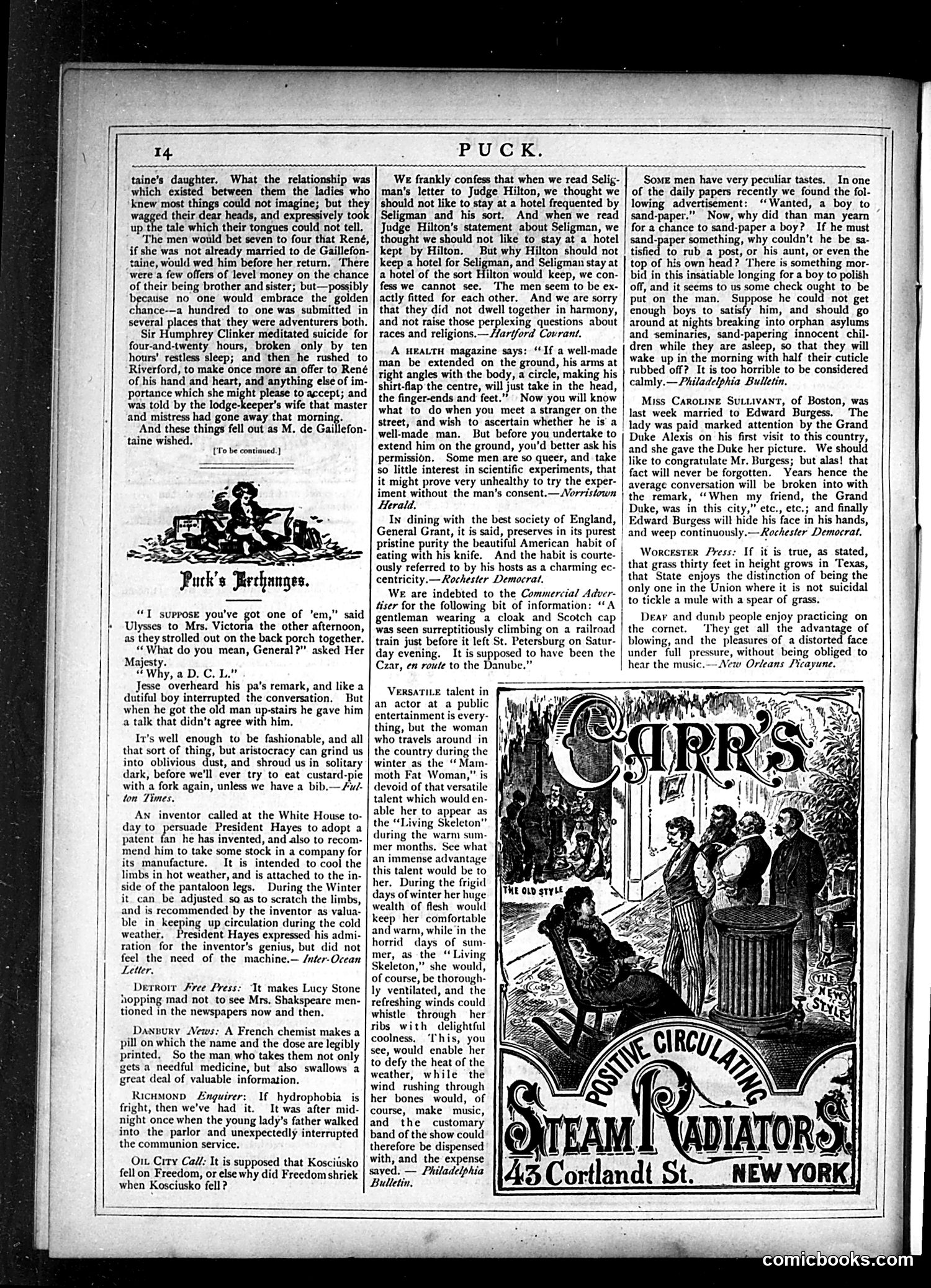 Puck — July 4, 1877 — page 14 of 16