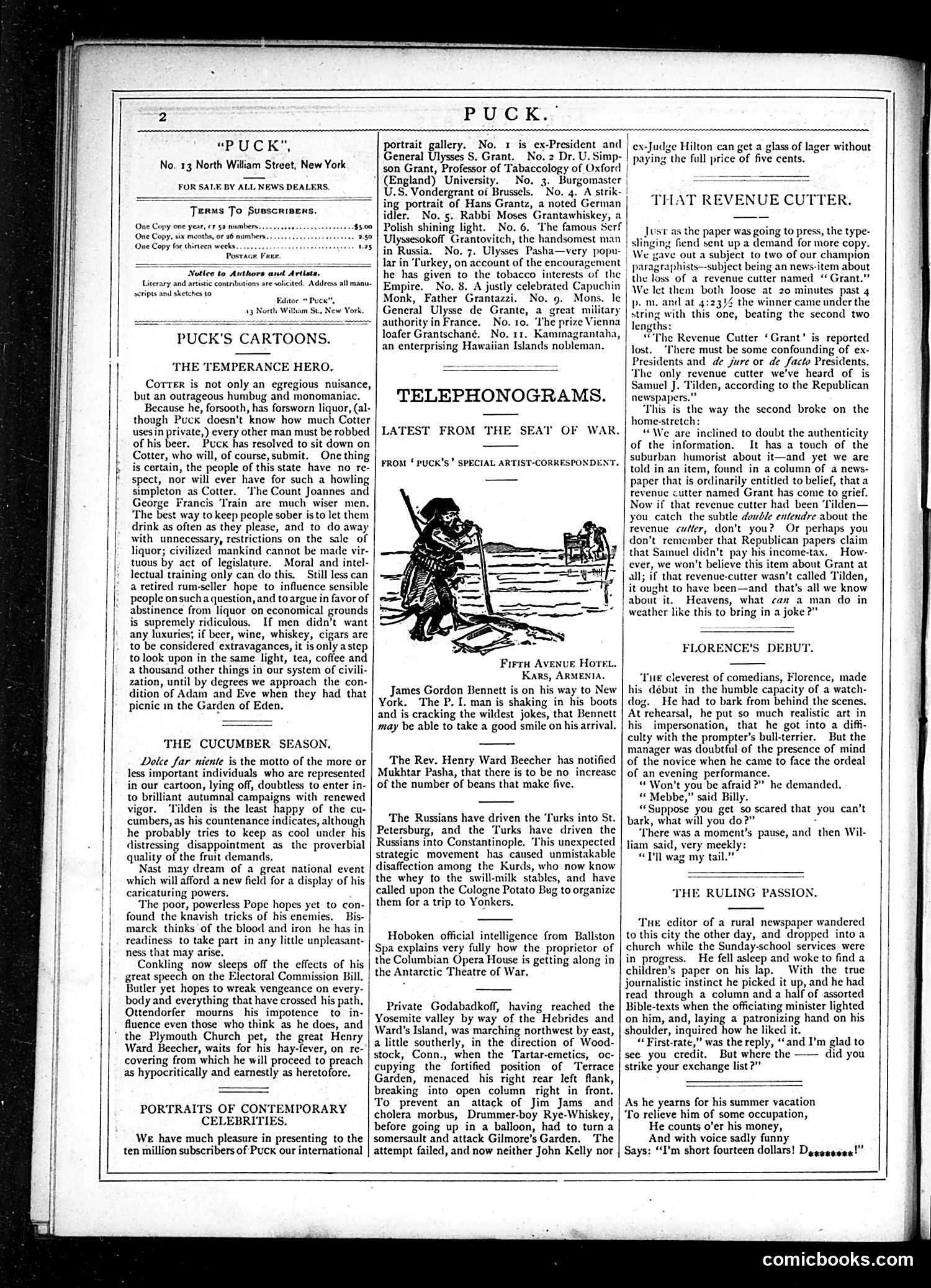 Puck — July 18, 1877 — page 2 of 16