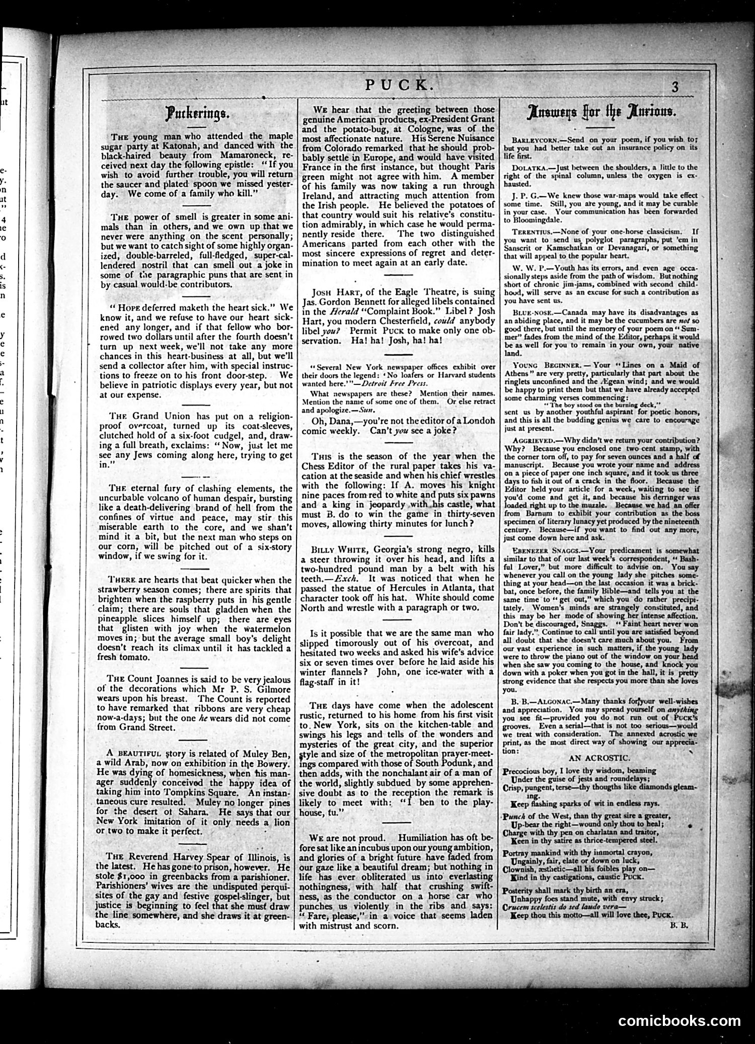 Puck — July 18, 1877 — page 3 of 16