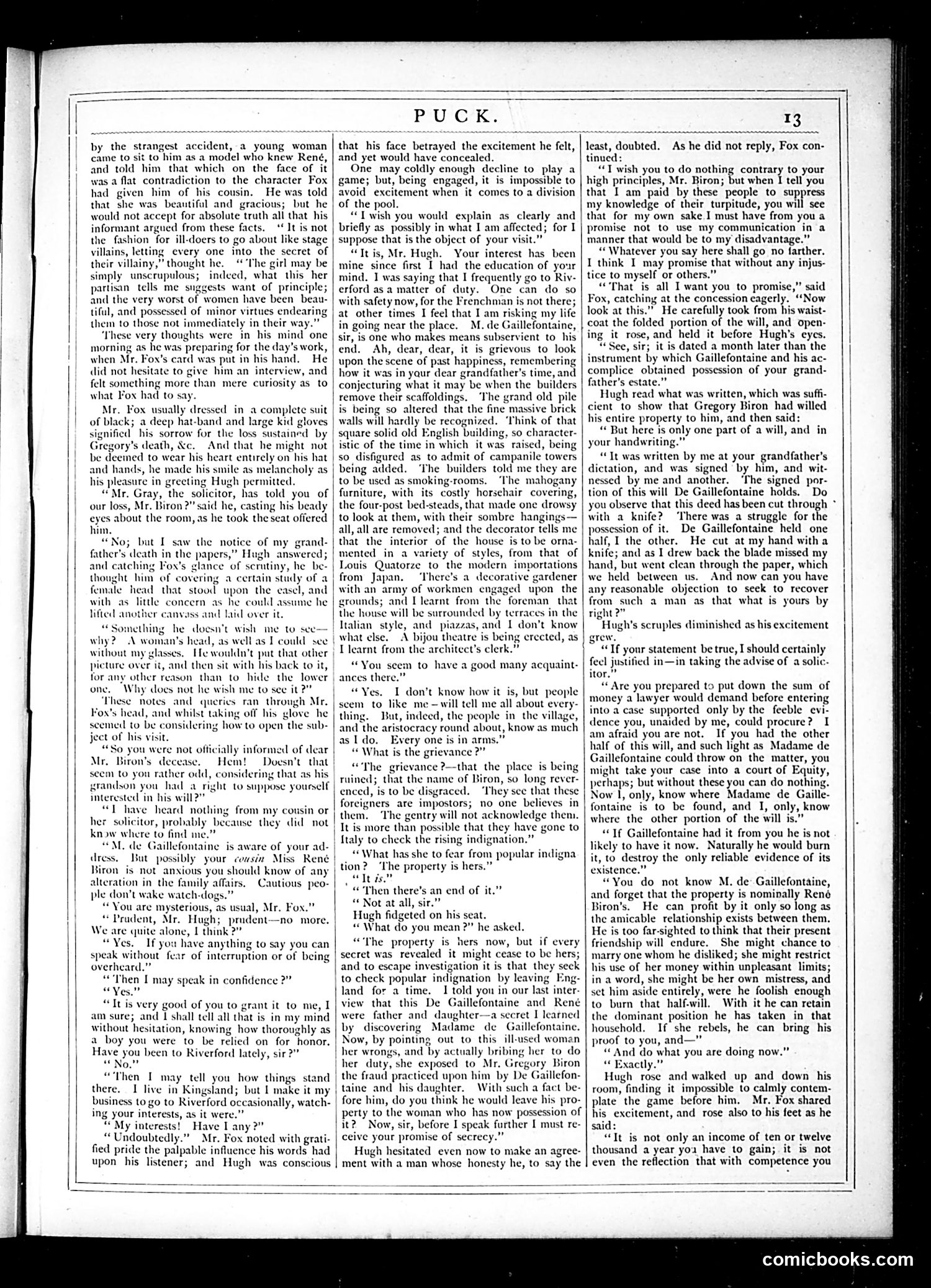 Puck — August 1, 1877 — page 13 of 16