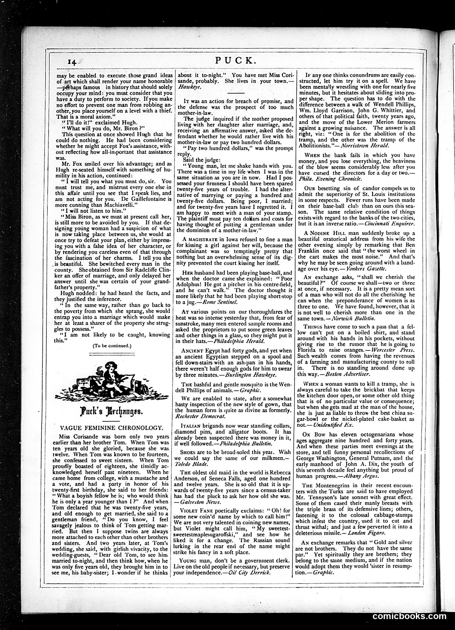Puck — August 1, 1877 — page 14 of 16