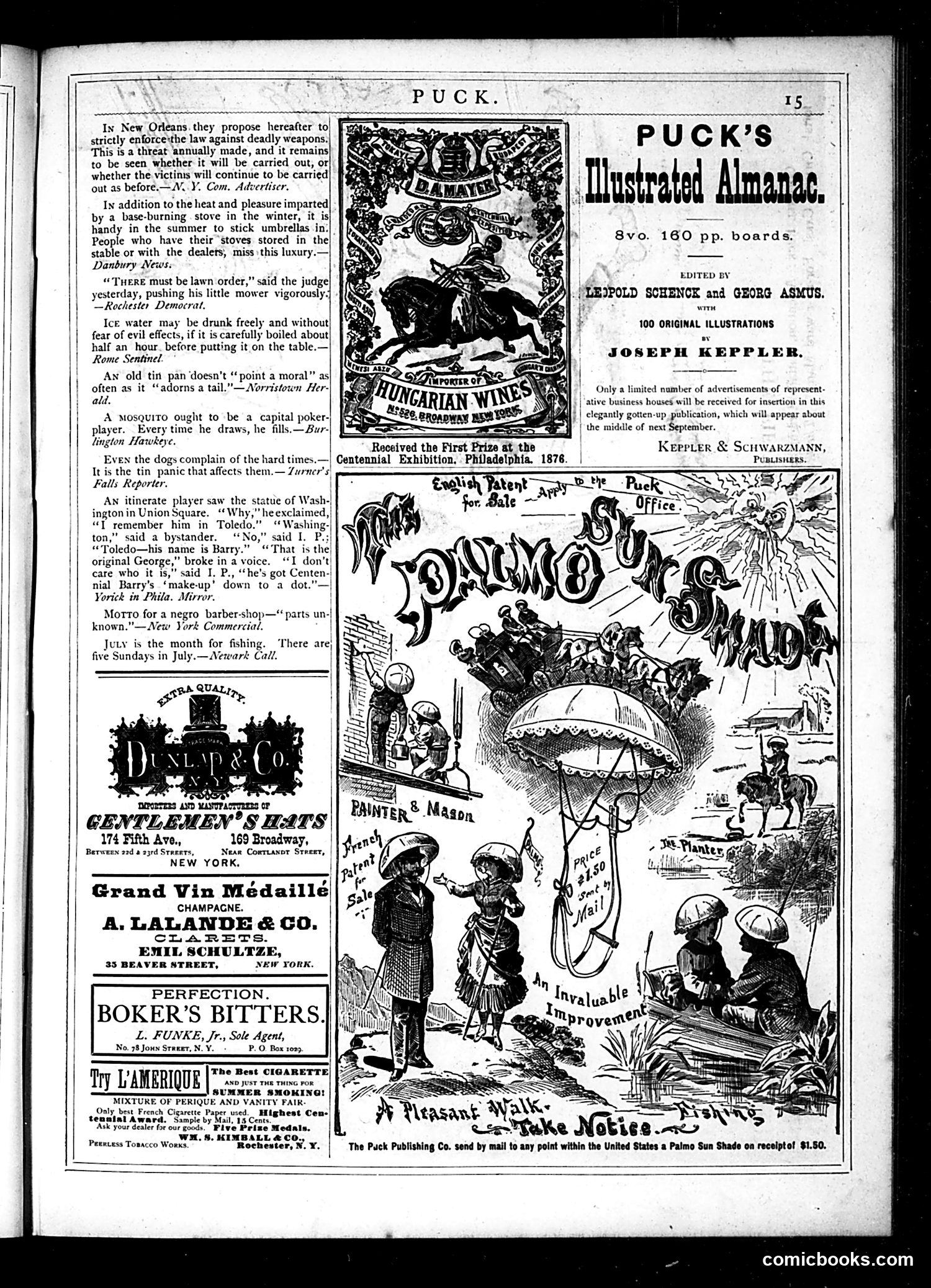 Puck — August 1, 1877 — page 15 of 16