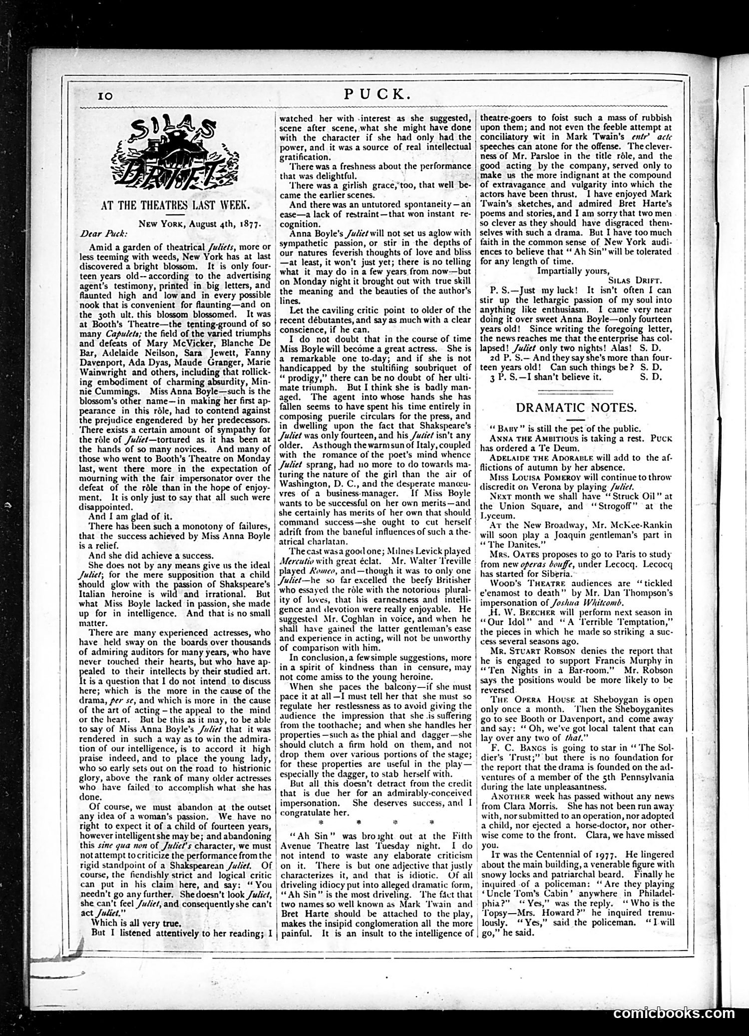 Puck — August 8, 1877 — page 10 of 16