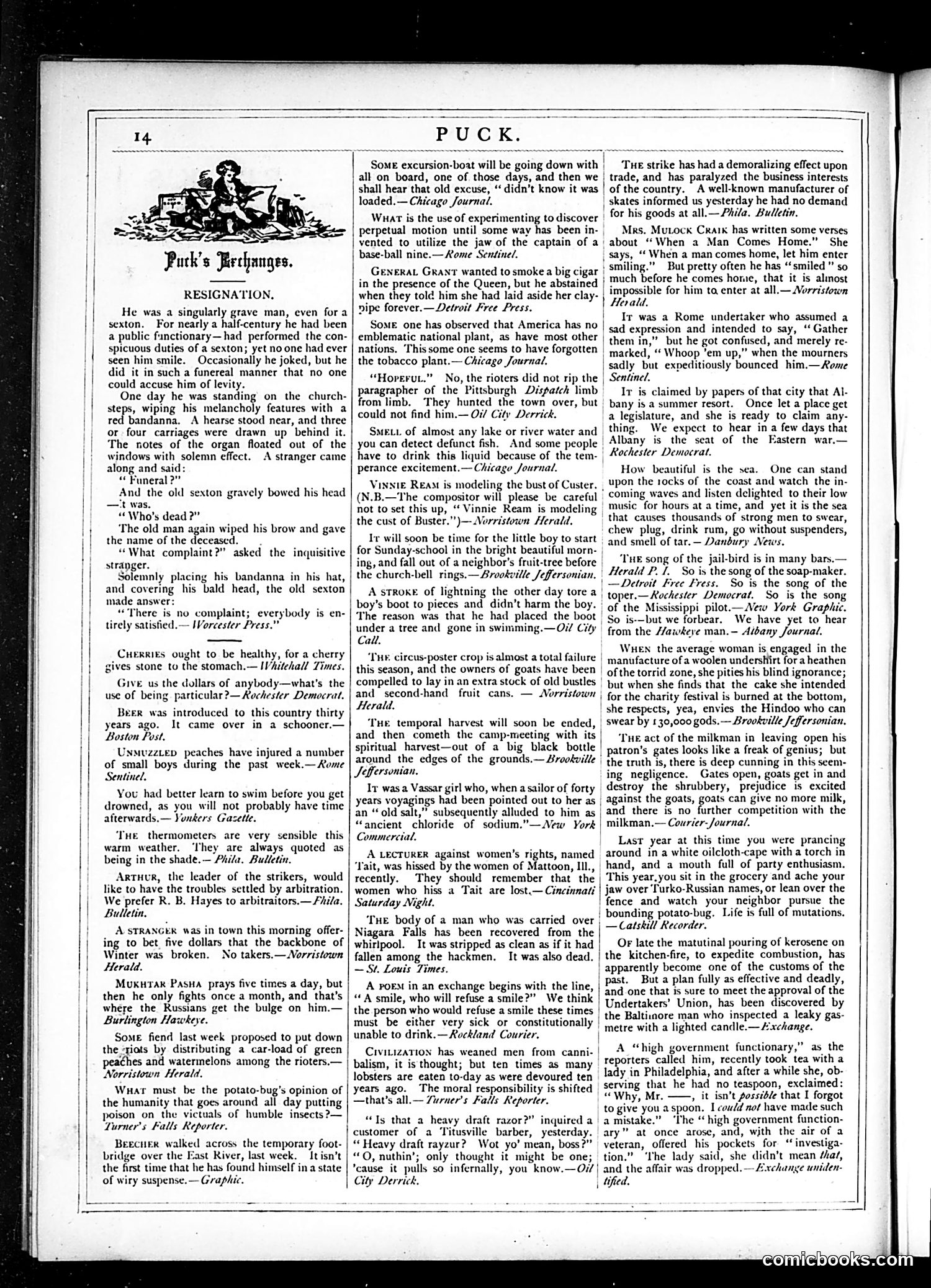 Puck — August 8, 1877 — page 14 of 16