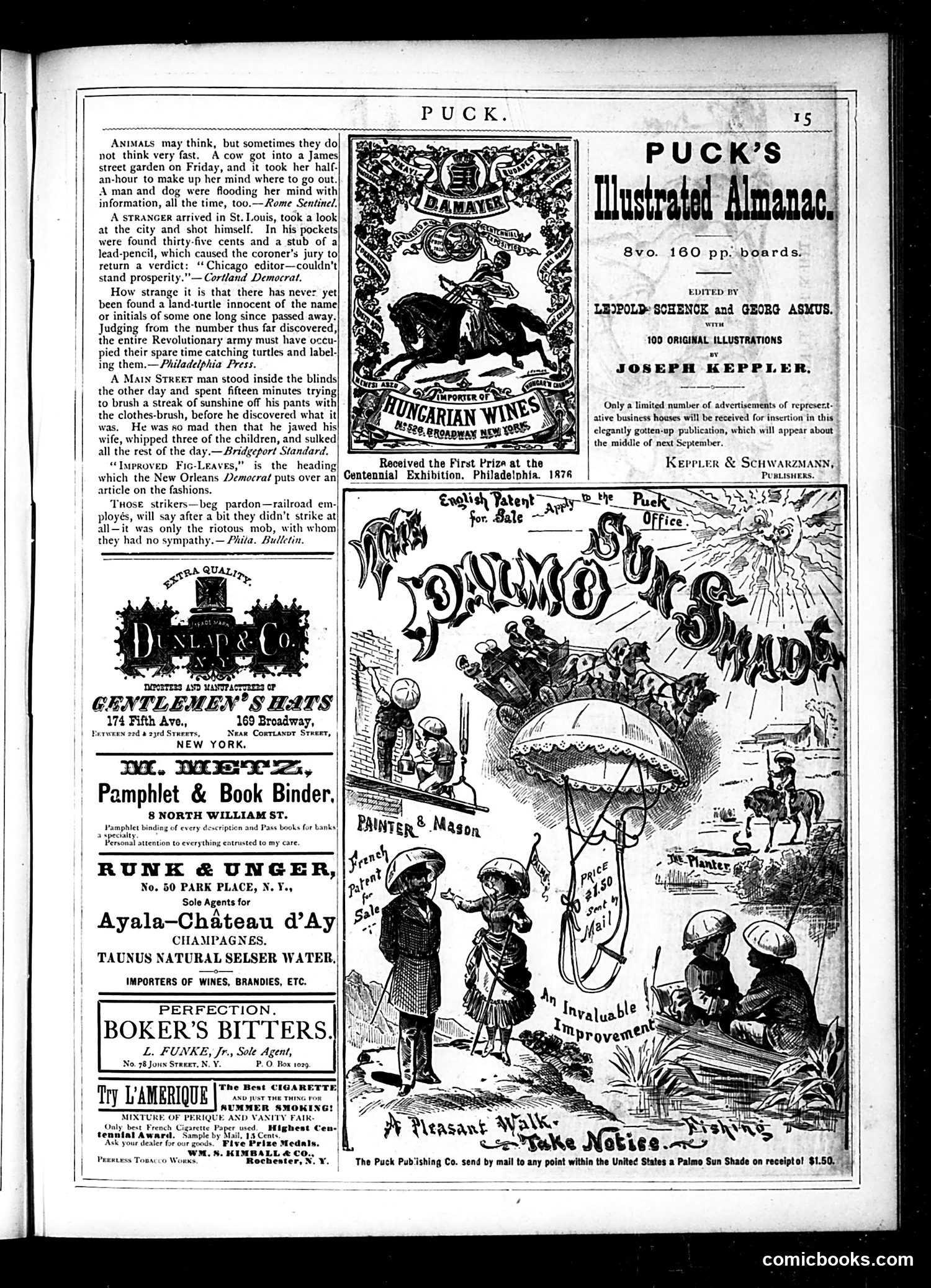 Puck — August 8, 1877 — page 15 of 16