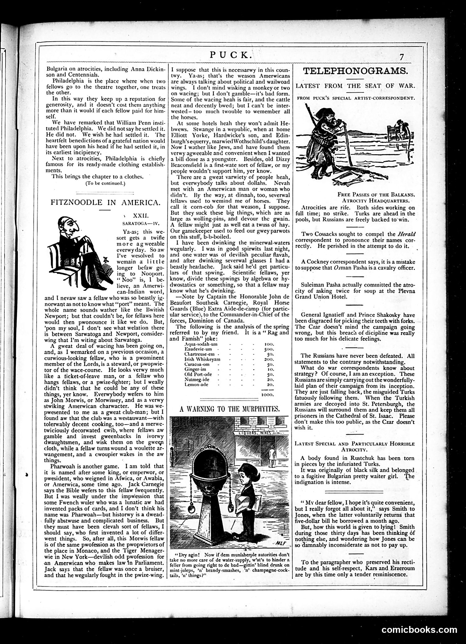 Puck — August 22, 1877 — page 7 of 16