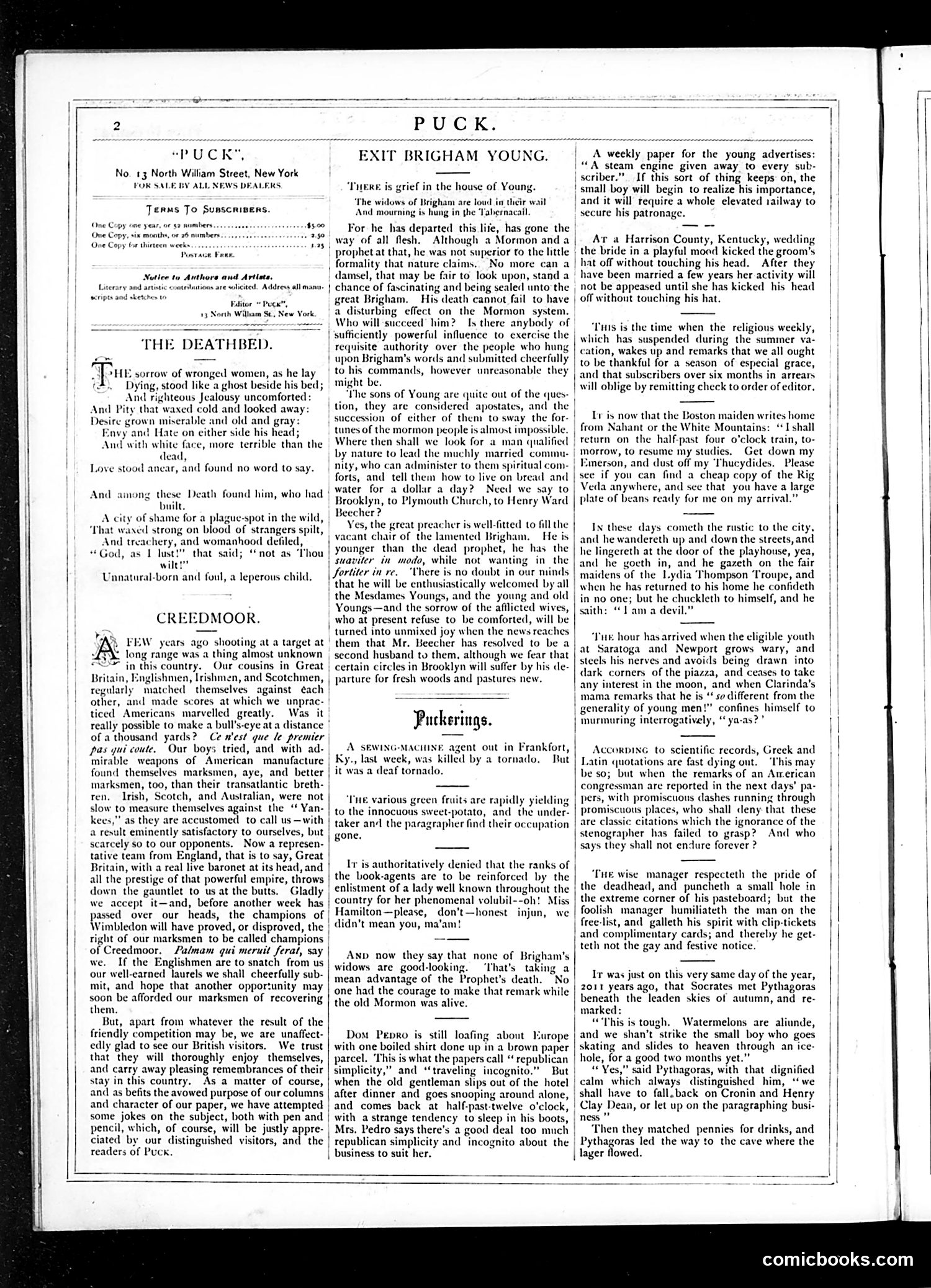 Puck — September 5, 1877 — page 2 of 17